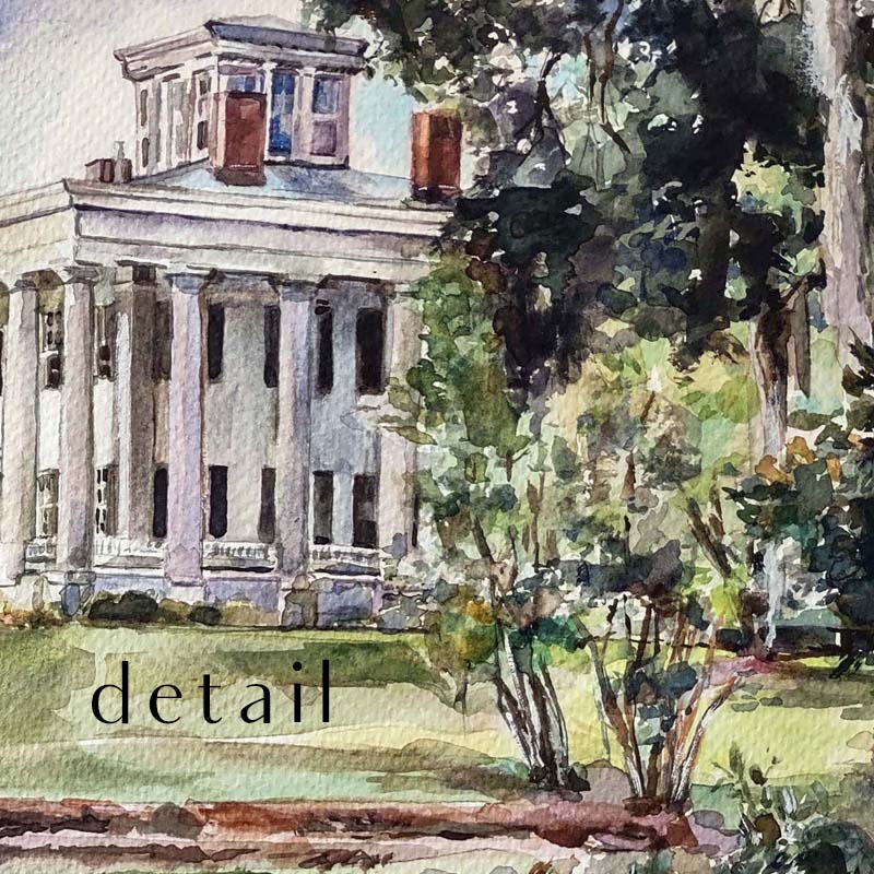 "Greenwood Plantation" Original Painting