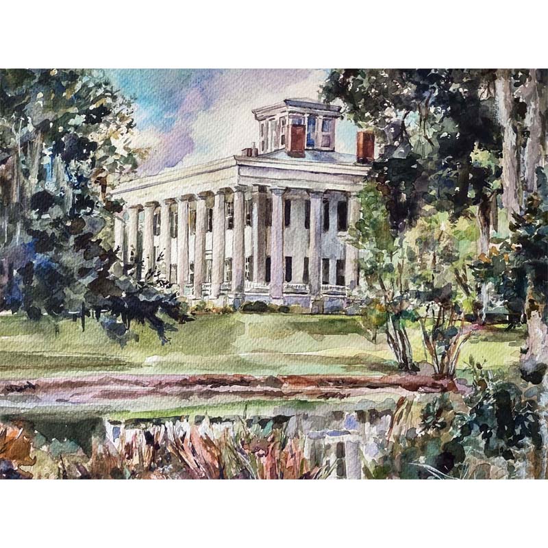 "Greenwood Plantation" Original Painting