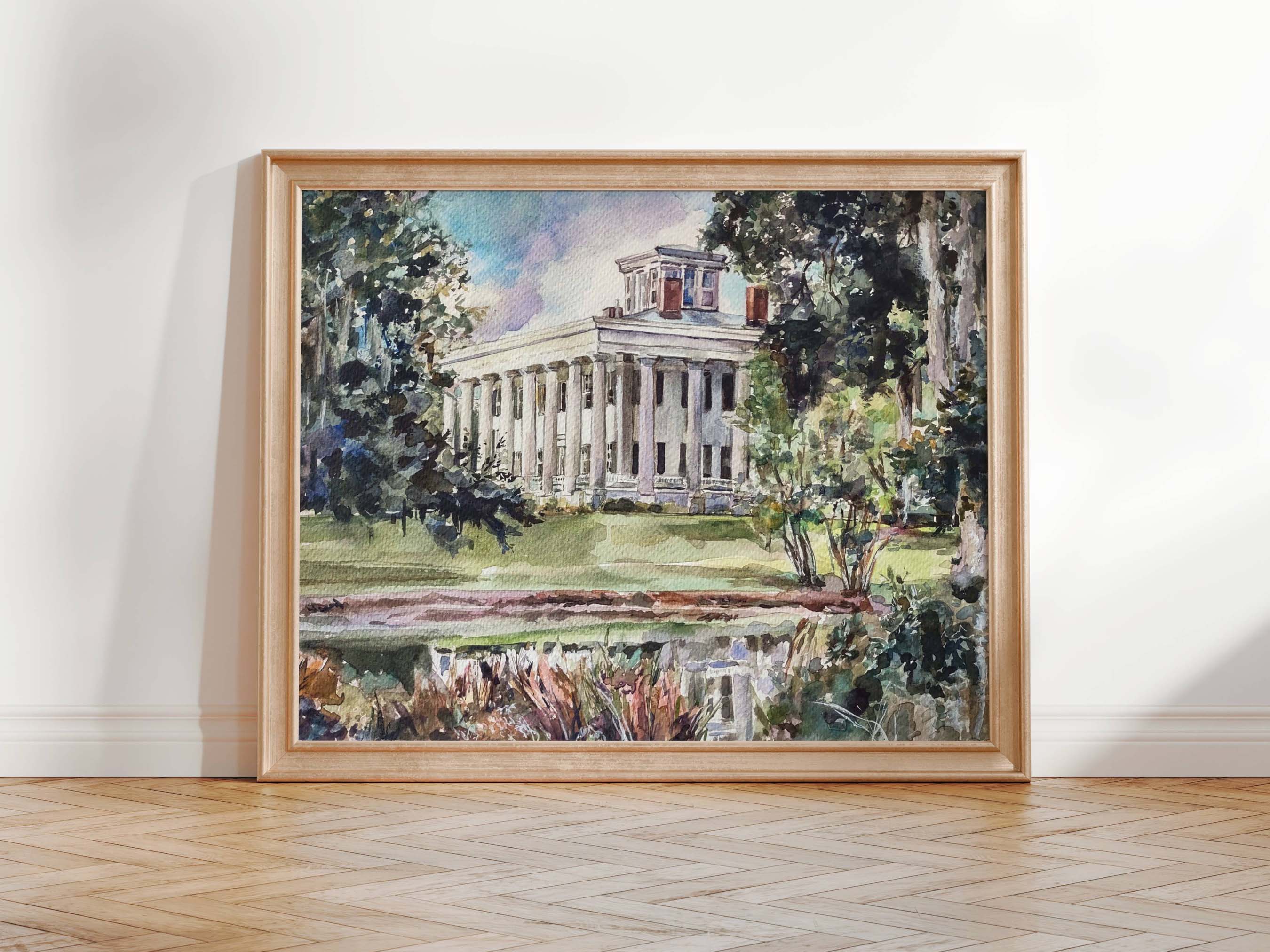 "Greenwood Plantation" Original Painting