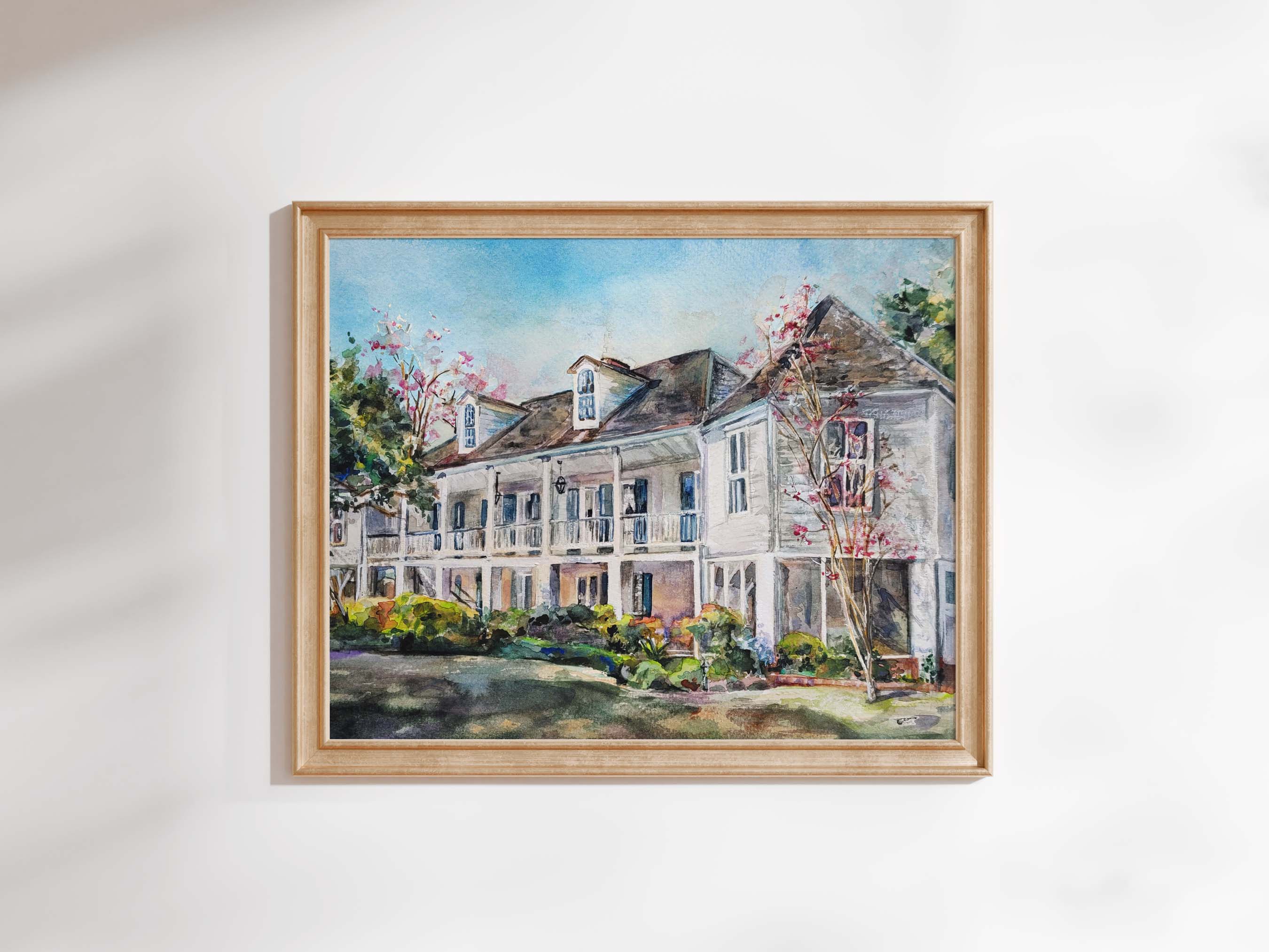 "Melrose Plantation" Original Painting