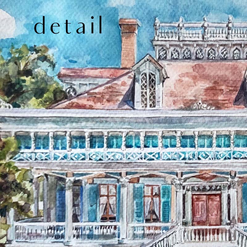 "San Francisco Plantation" Original Painting
