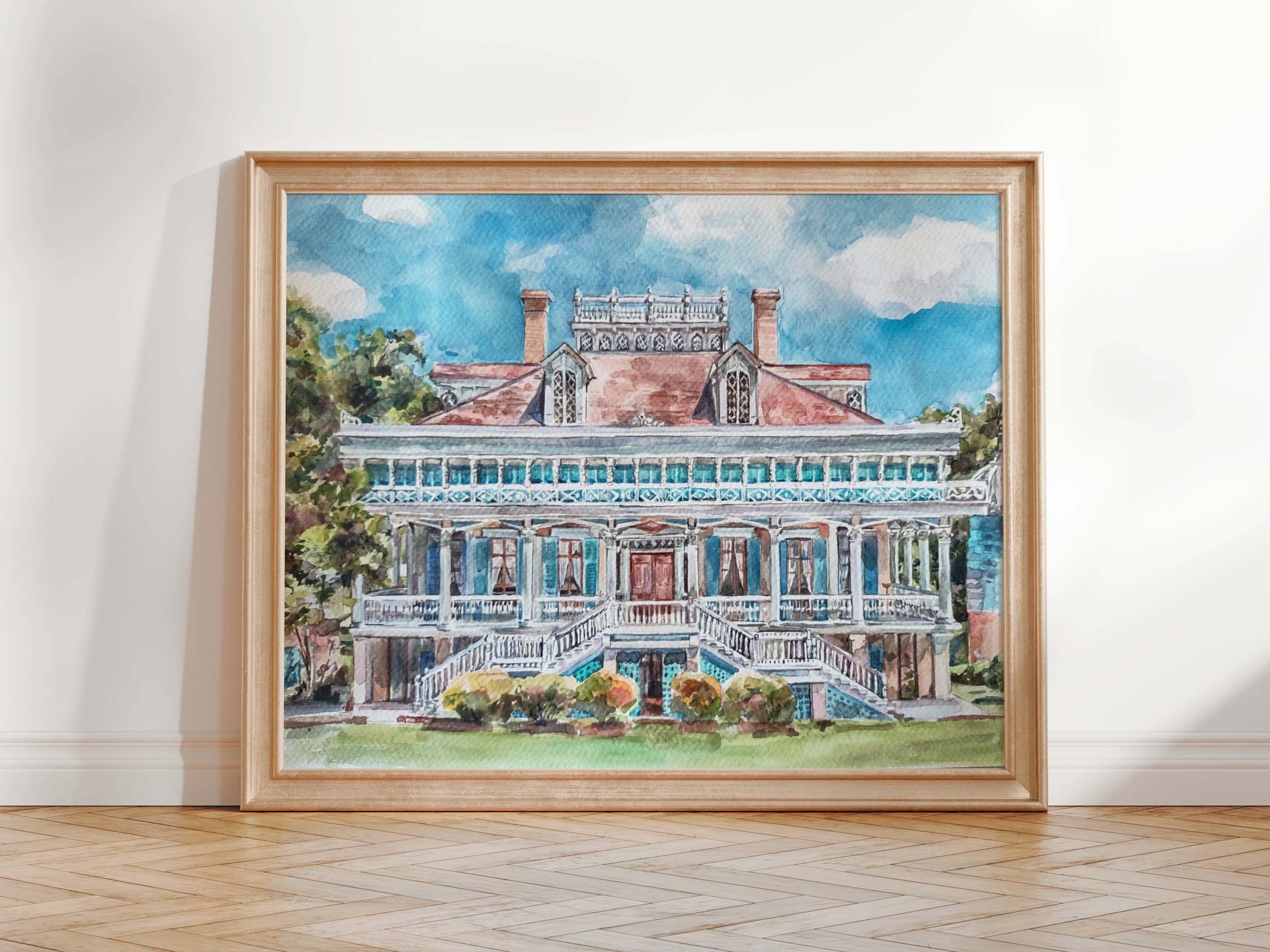 "San Francisco Plantation" Original Painting