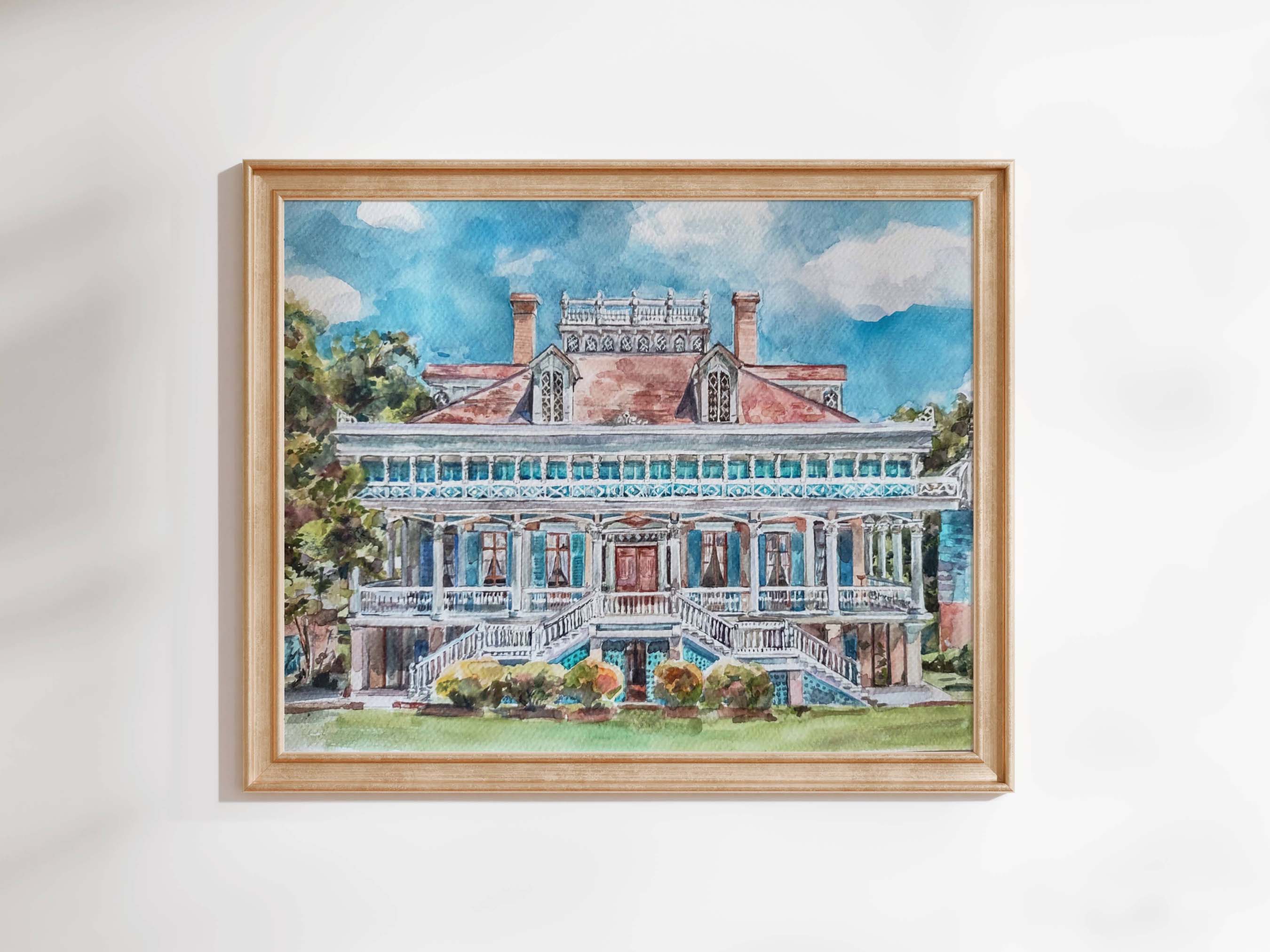 "San Francisco Plantation" Original Painting