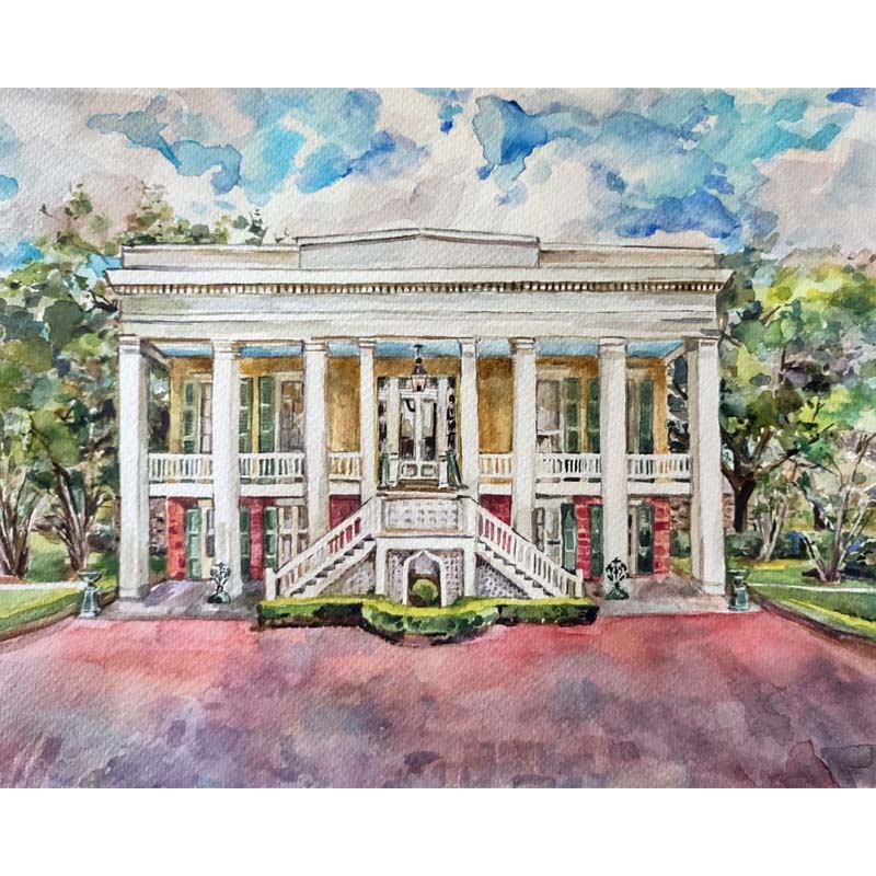 "Bocage Plantation" Art Print