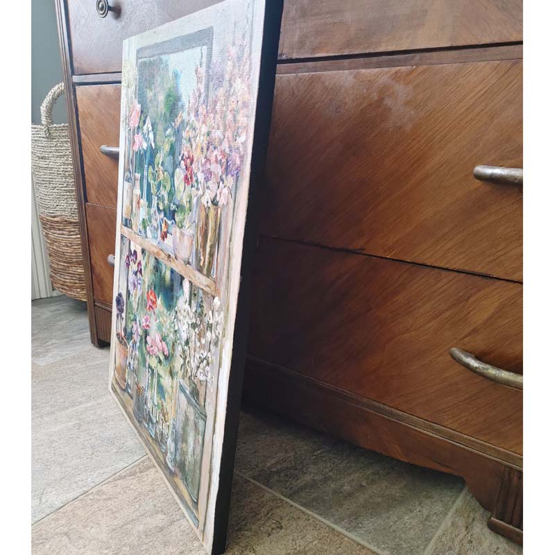 "Gardener's Window" Original Painting