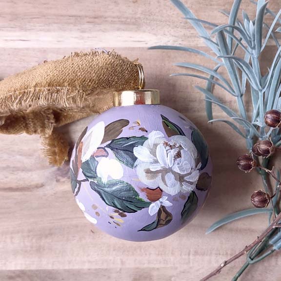 "Grandiflora" Ceramic Ornament