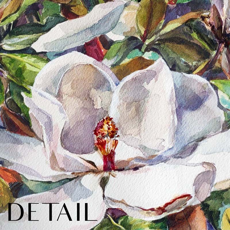 "Magnolia 1" Vertical Print