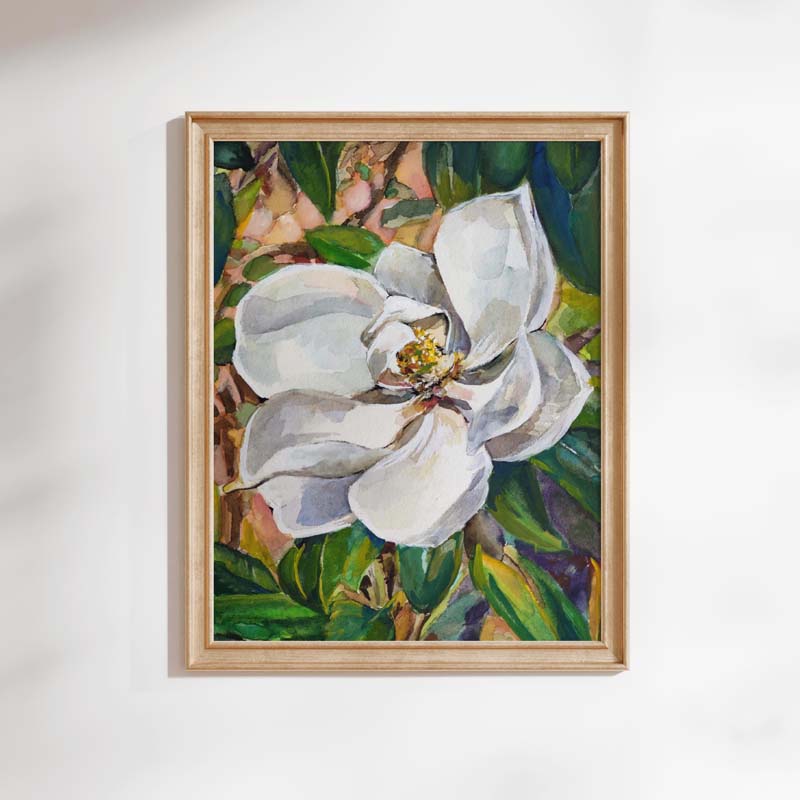 "Magnolia 3" Original Watercolor Painting