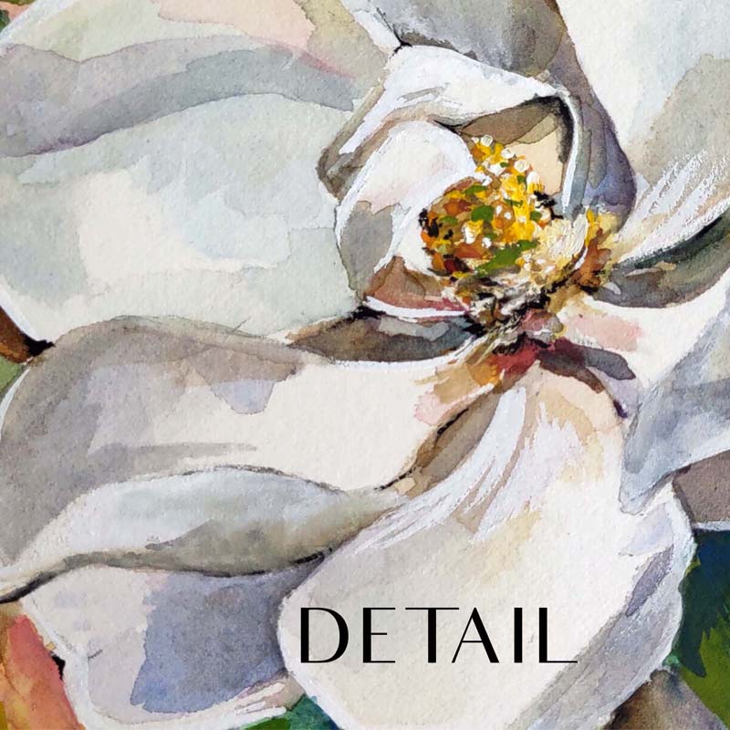"Magnolia 3" Vertical Print