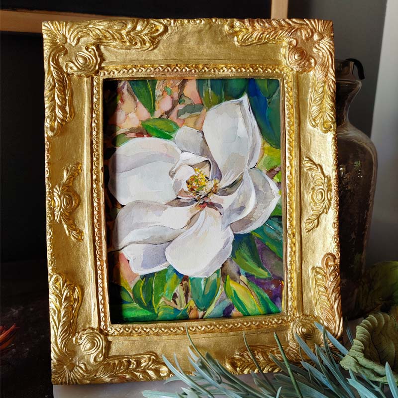 "Magnolia 3" Original Watercolor Painting
