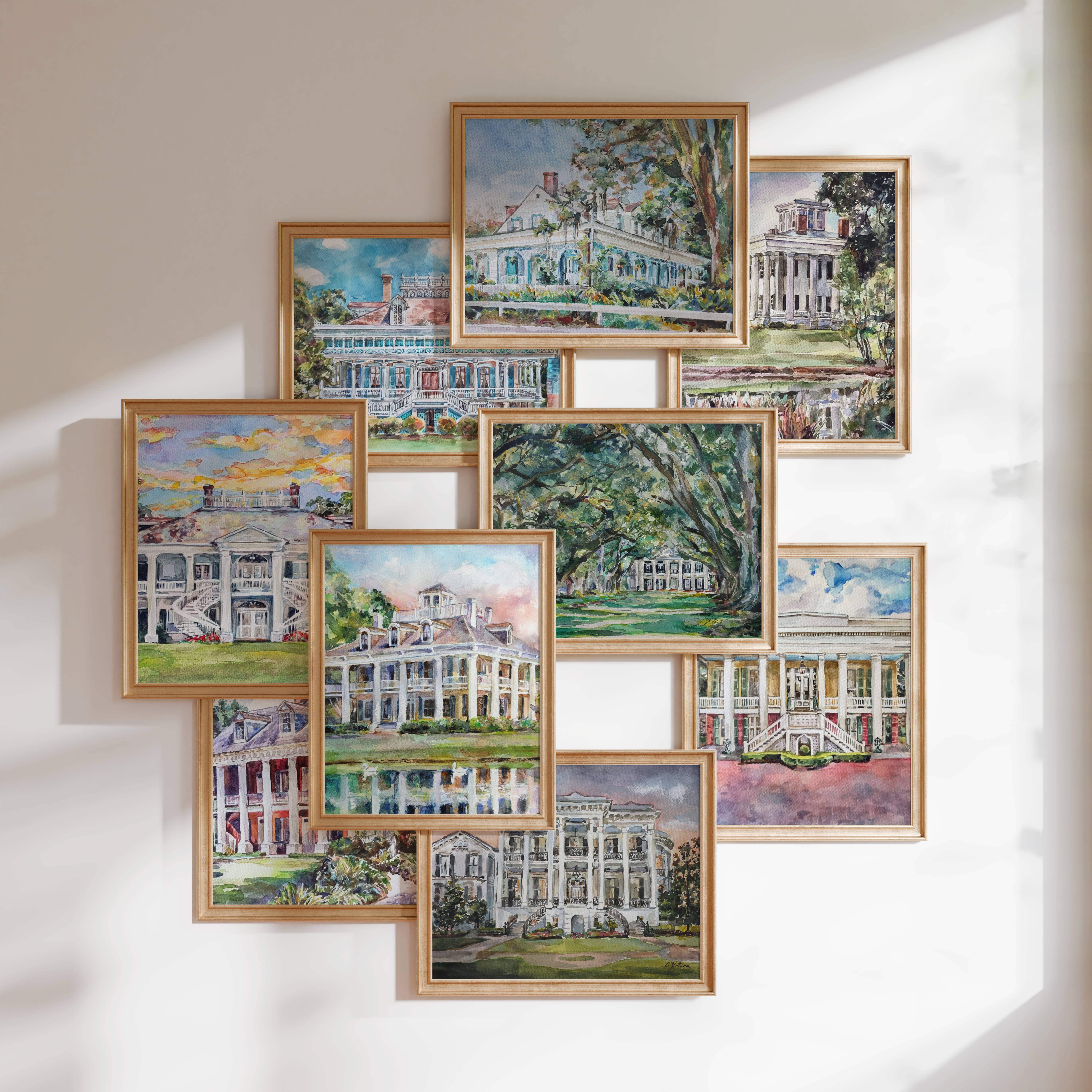 Set of 2 Plantation Prints