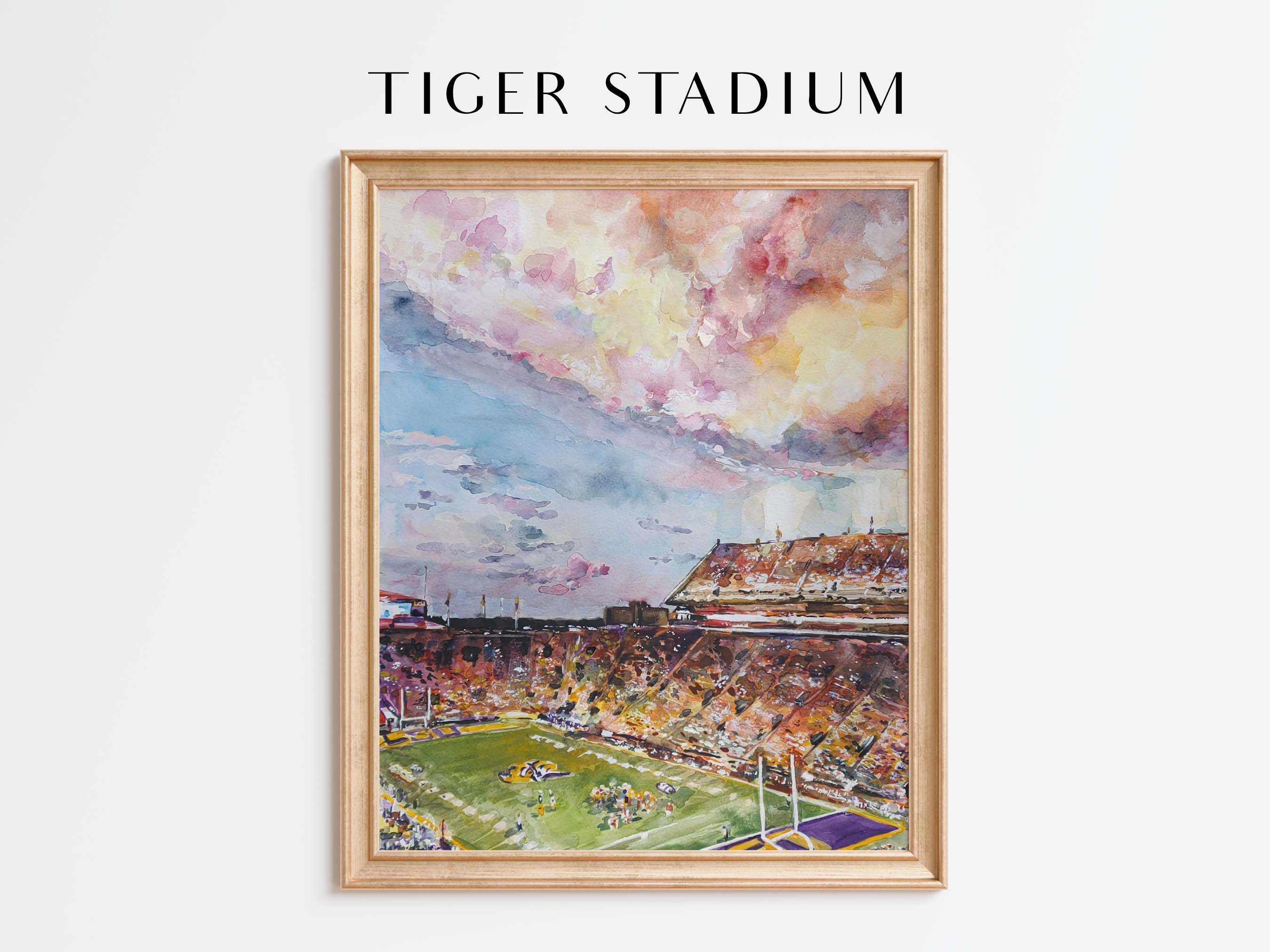 Set of 2 LSU-Themed Prints