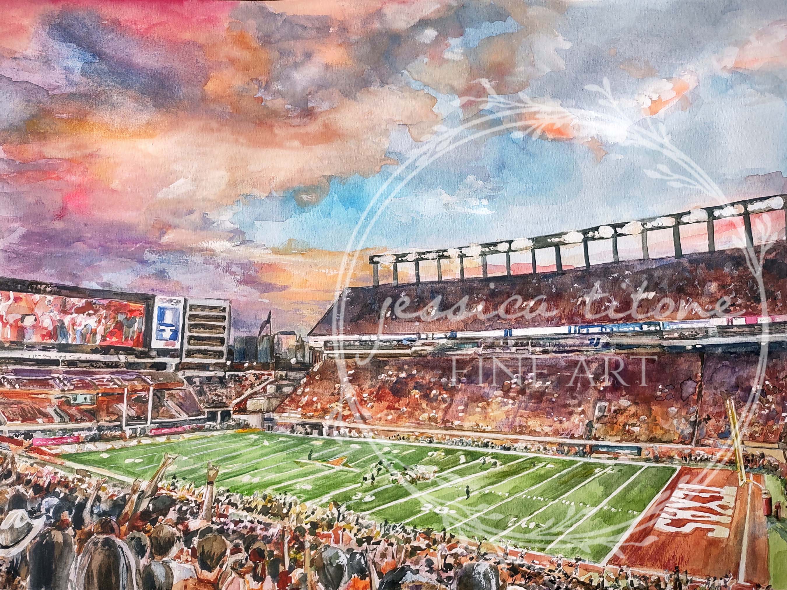 "DKR Texas Memorial" Original Painting