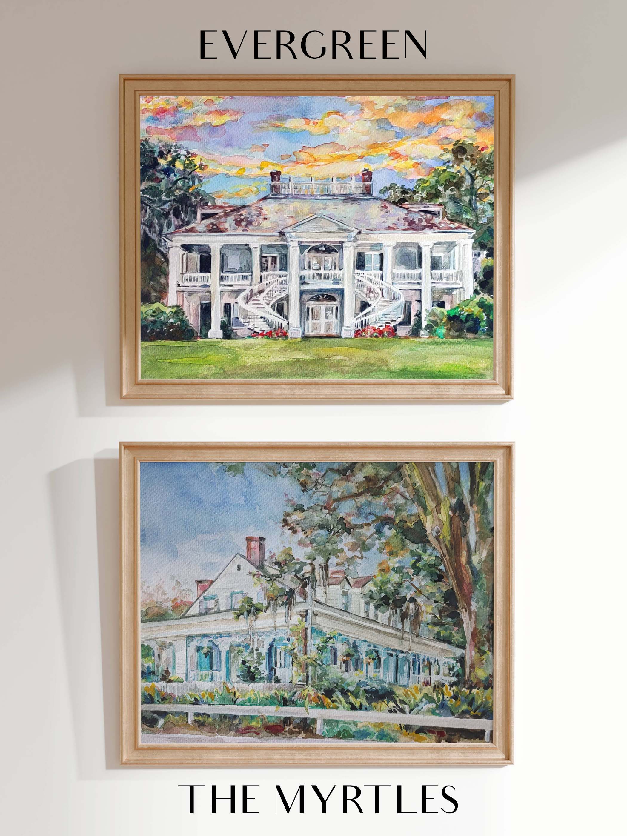 Set of 2 Plantation Prints