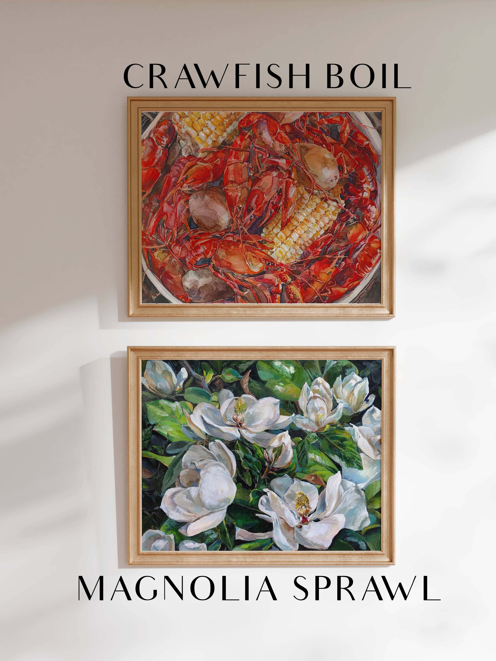 Set of 2 Louisiana Prints