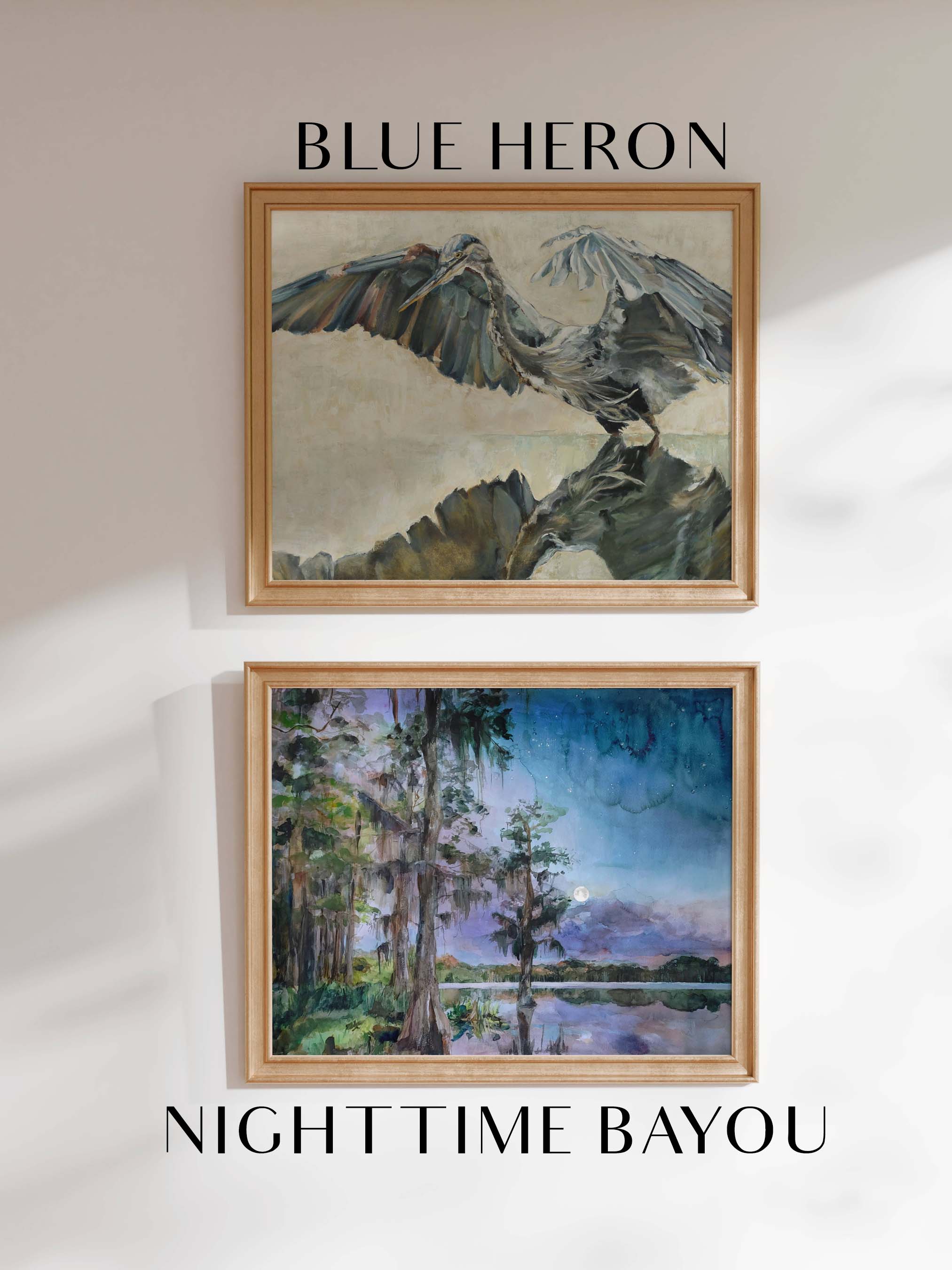 Set of 2 Louisiana Prints