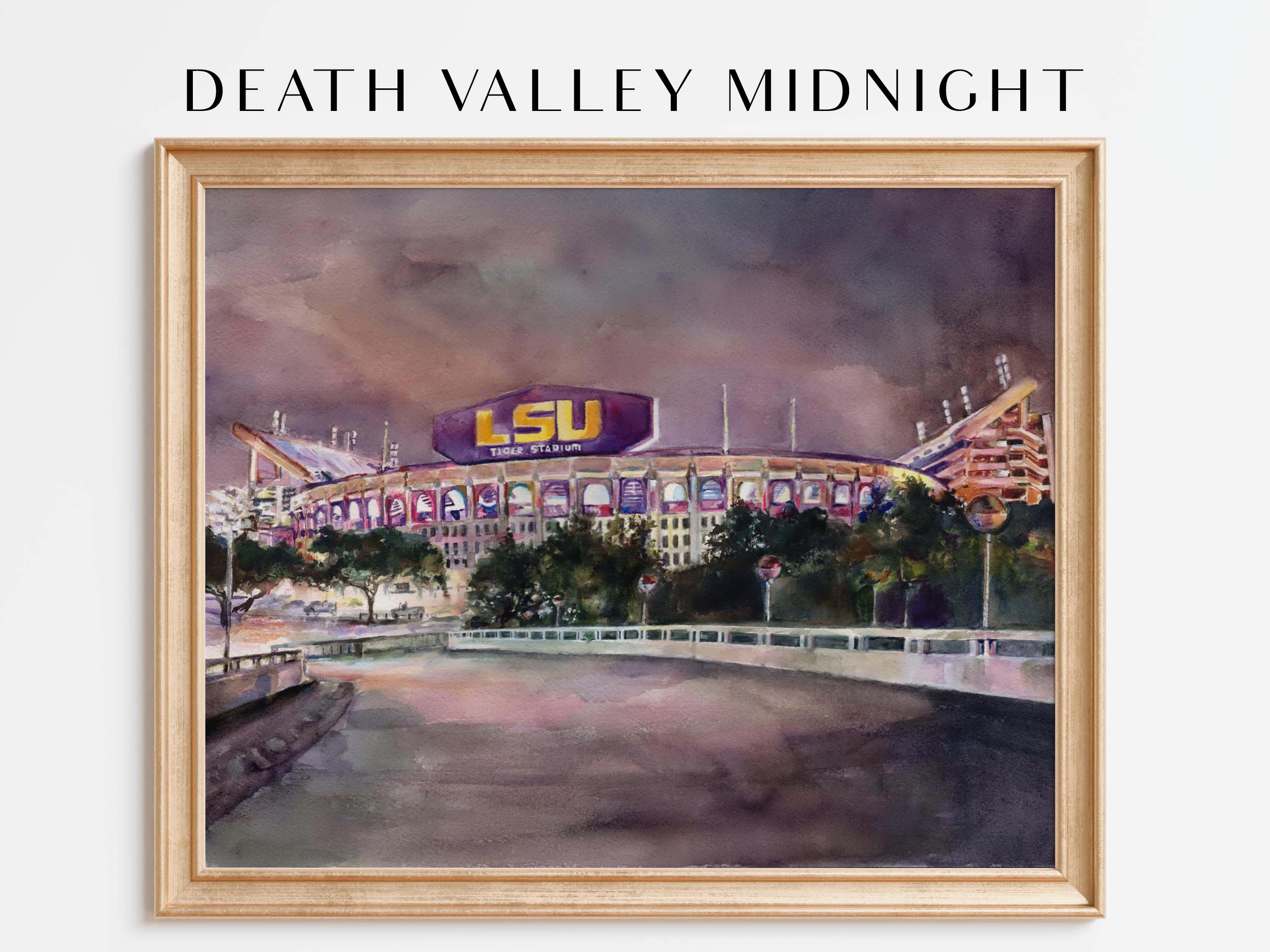 Set of 2 LSU-Themed Prints