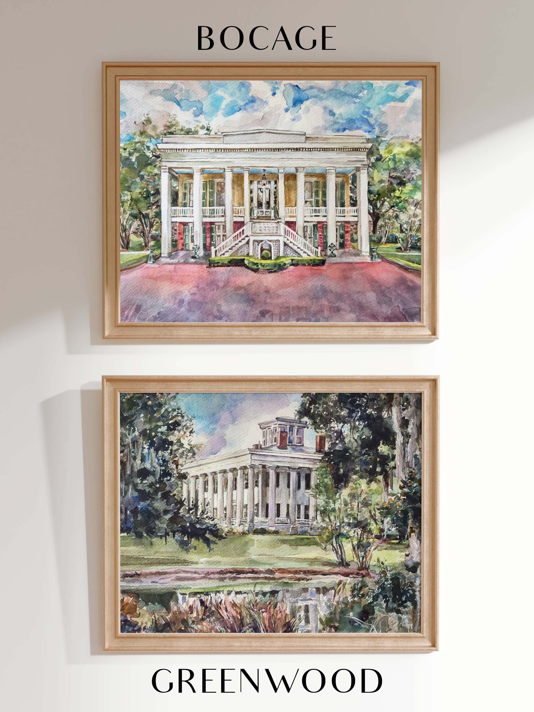 Set of 2 Plantation Prints