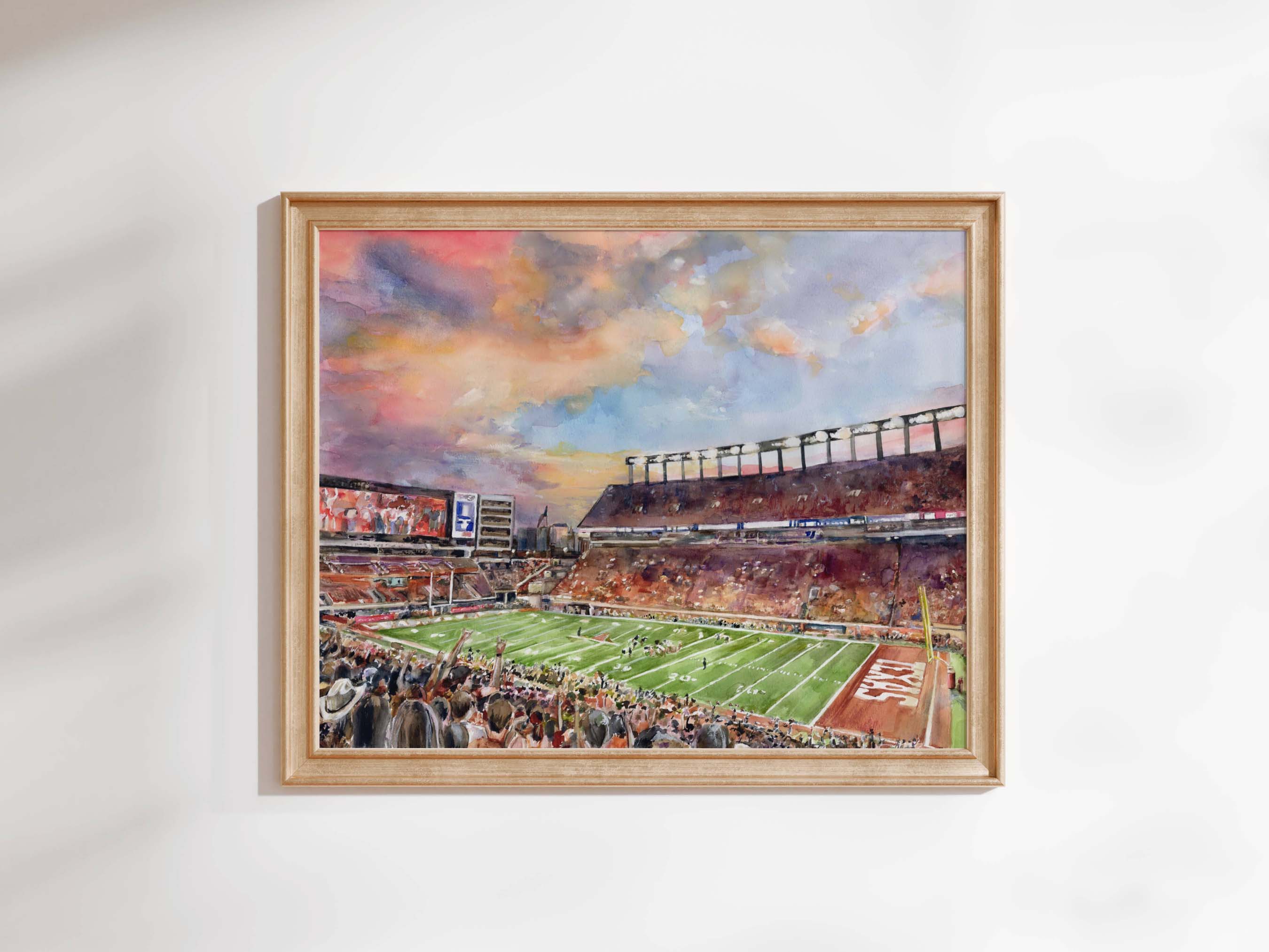 "DKR Texas Memorial" Original Painting