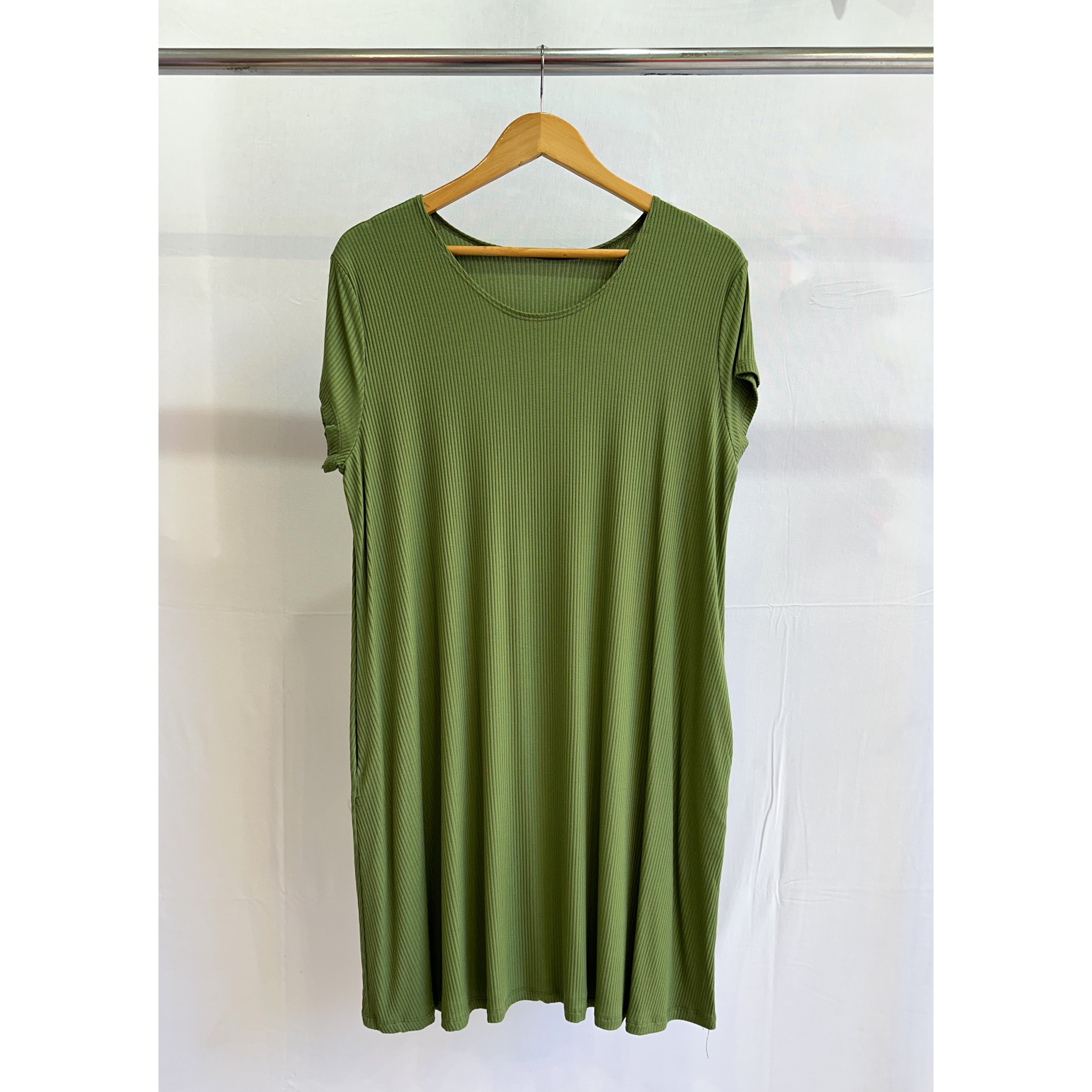 Vestido LISO morley con bolsillos