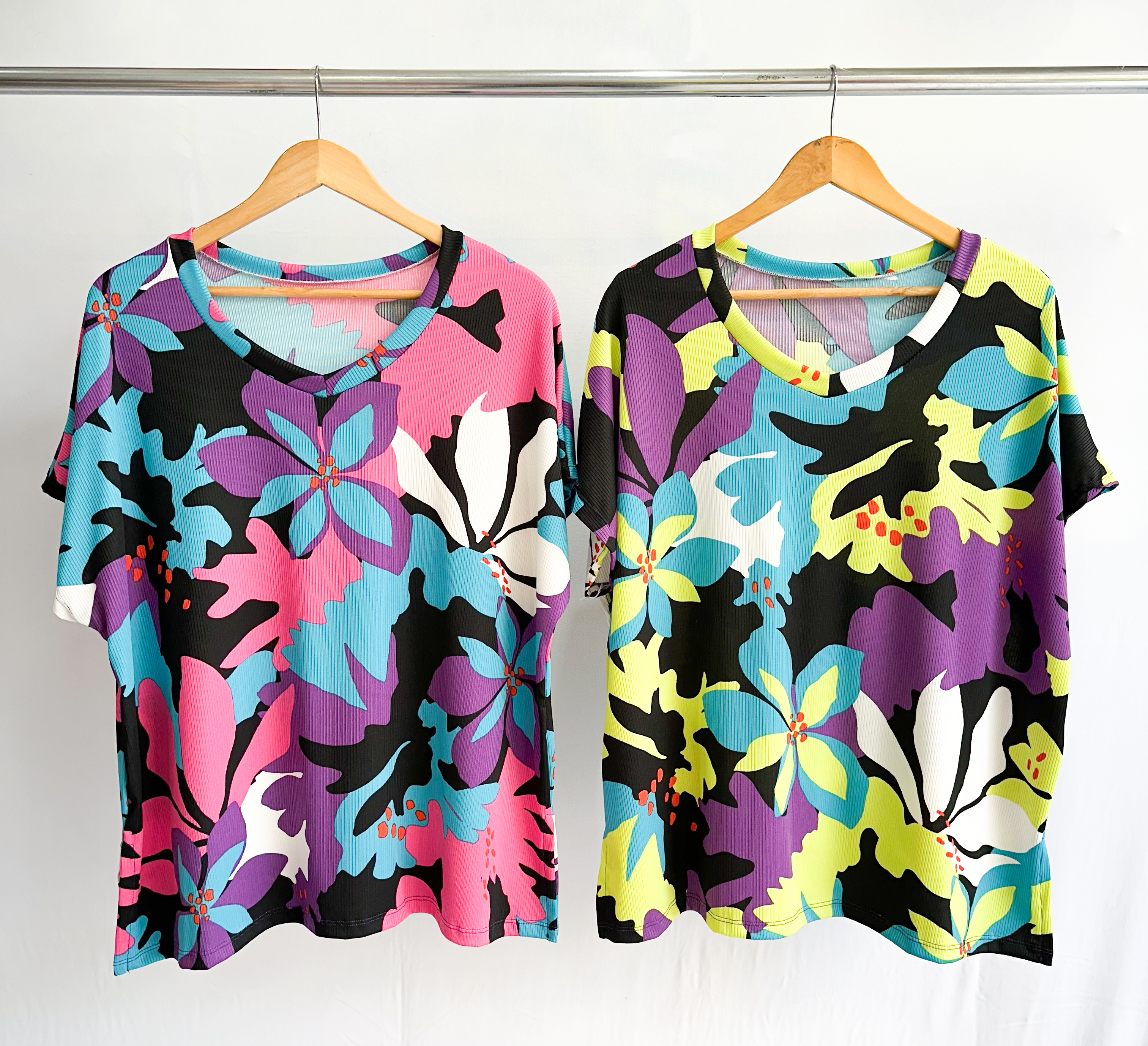 Remeron FLORES morley estampado