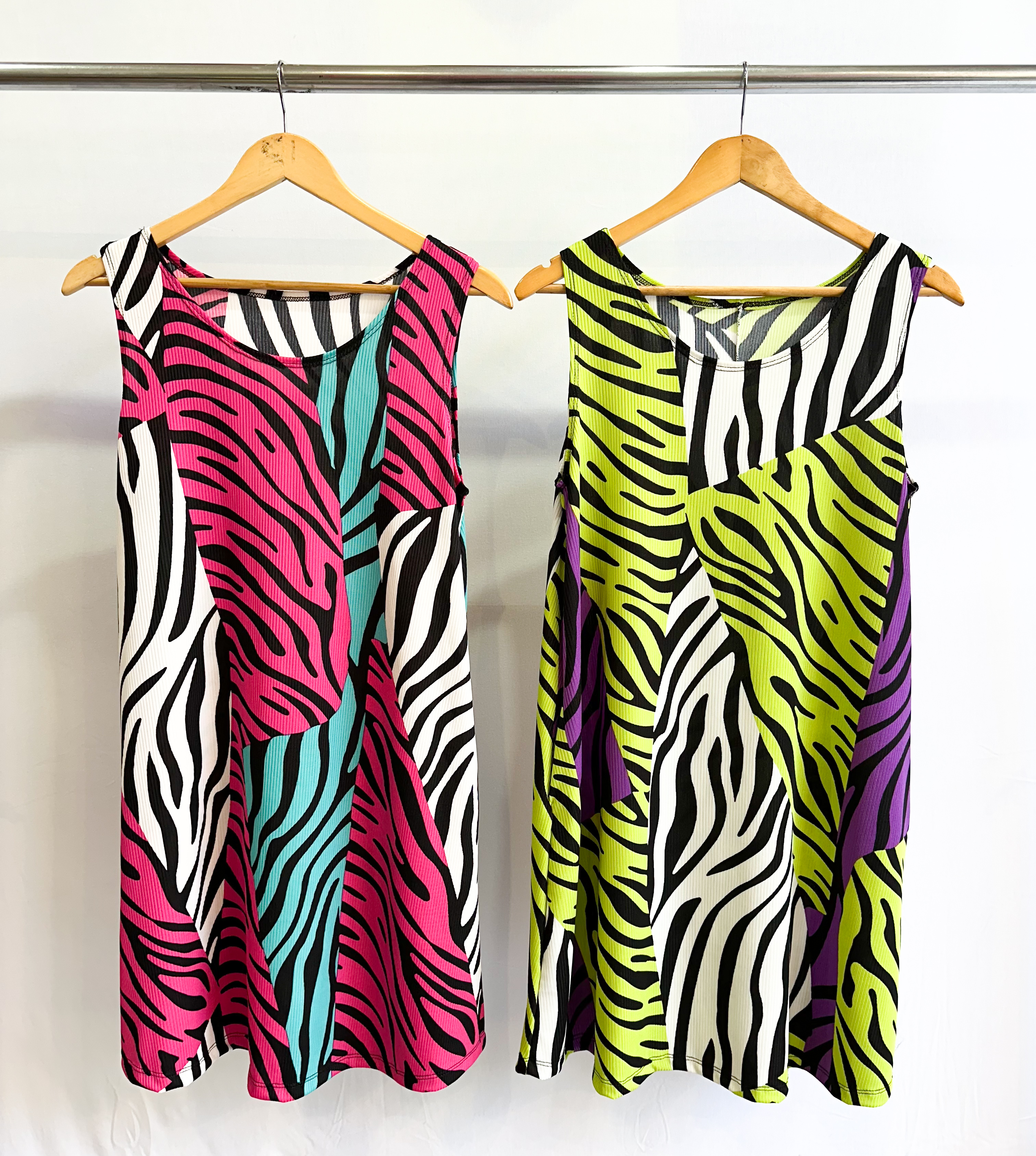 Vestido CEBRA morley estampado