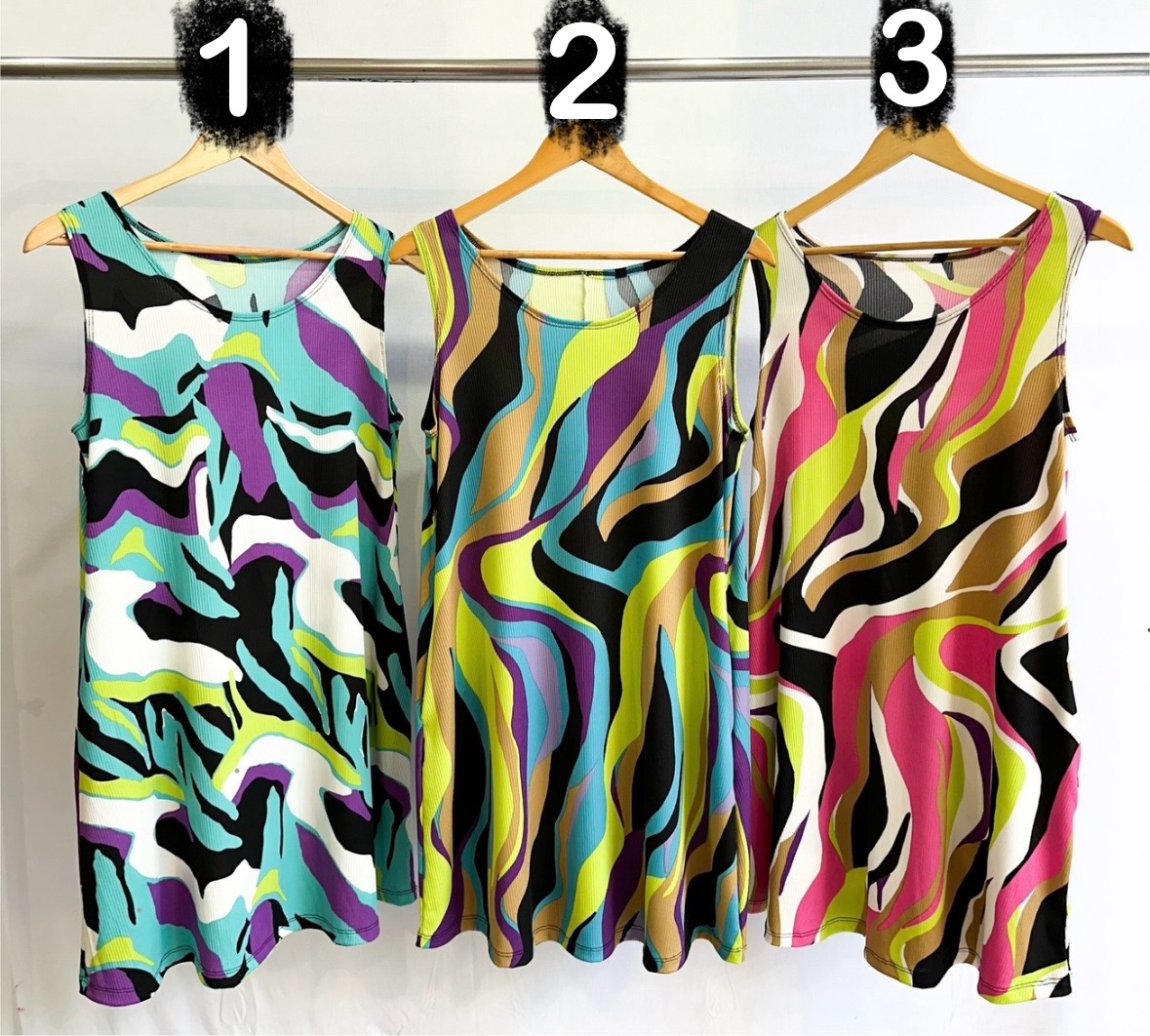 Vestido ABSTRACT morley estampado