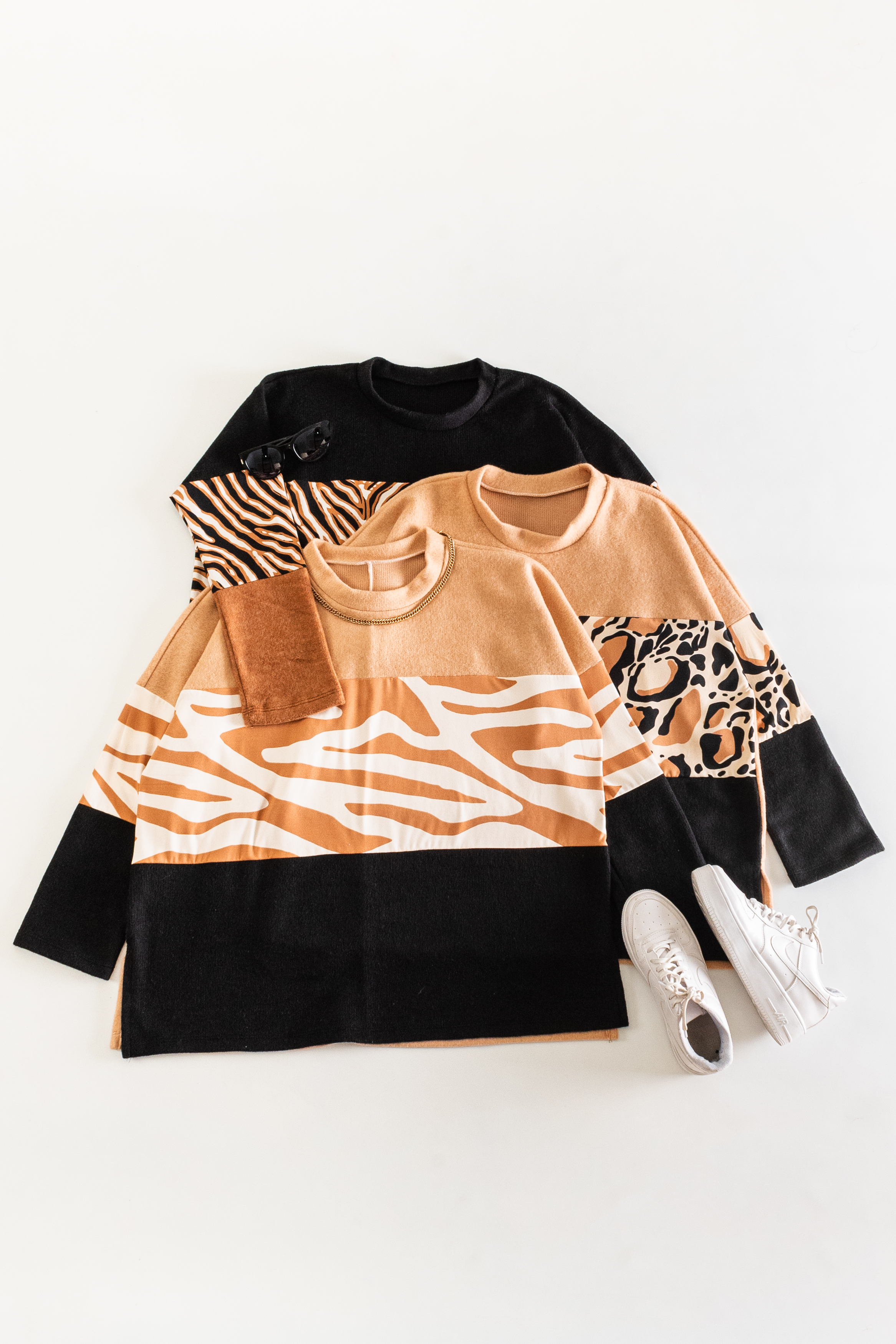 Remeron oversize CELESTE (modal gamuzado)