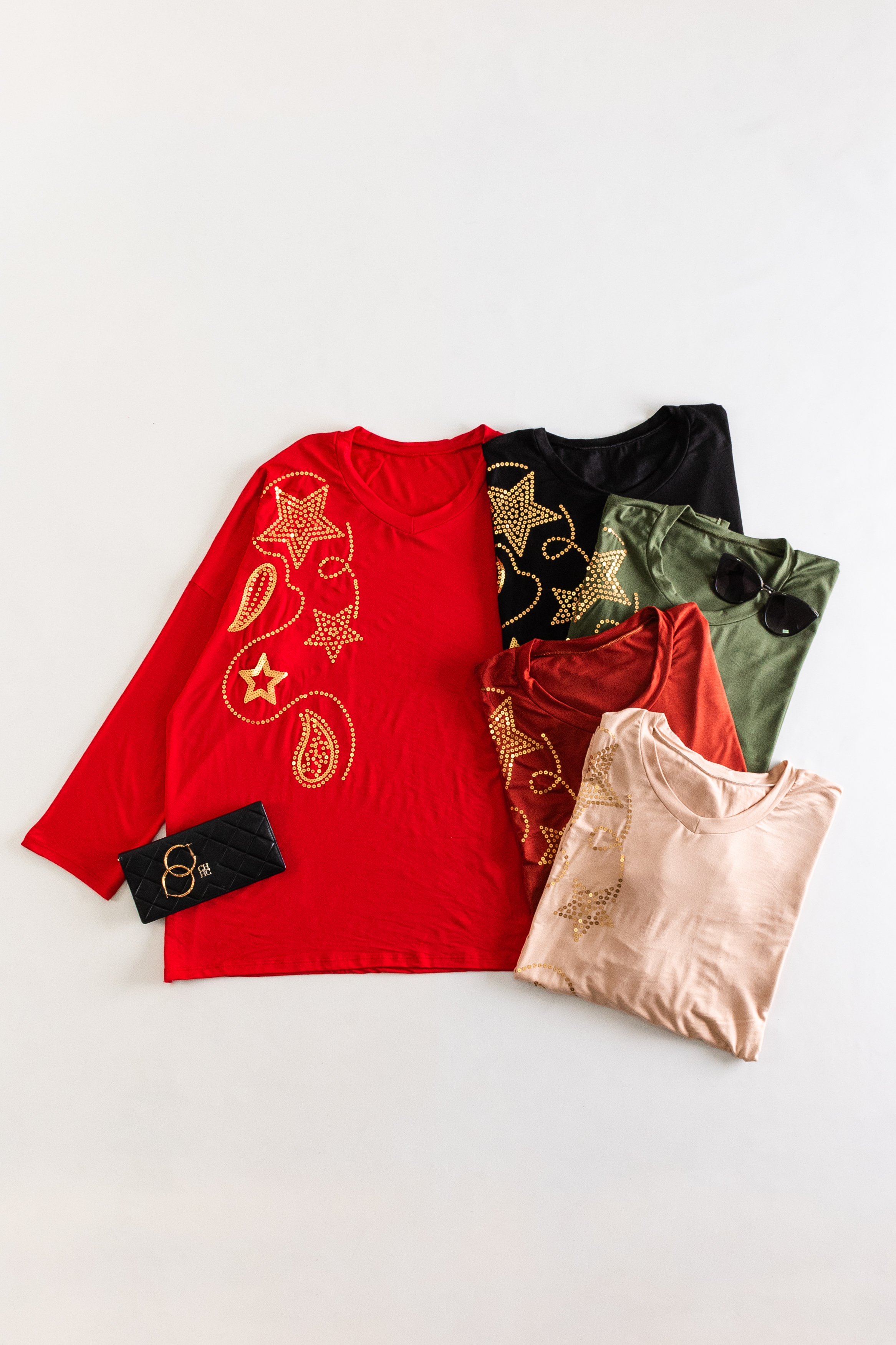 Remeron bordado de lentejuelas ESTER