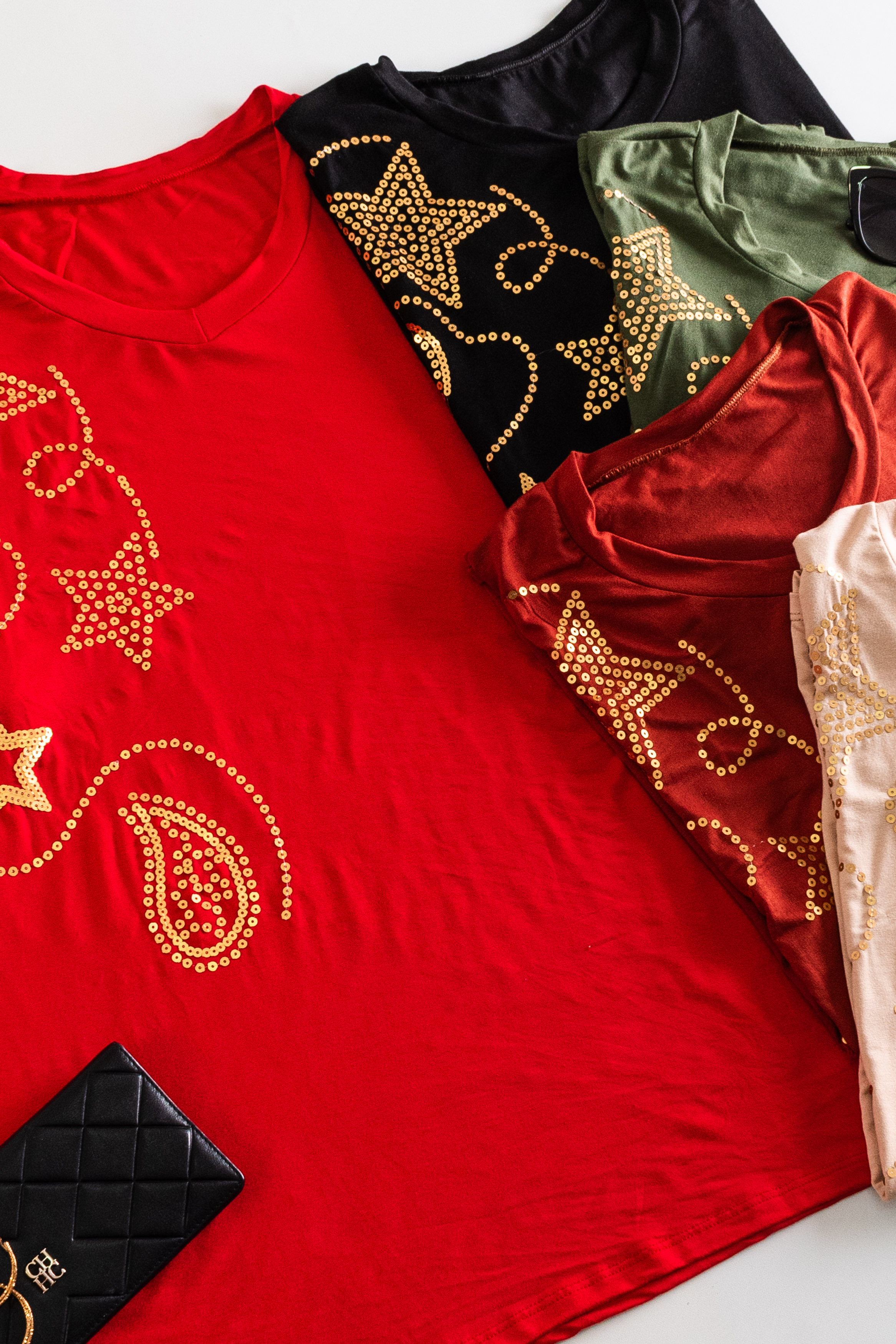 Remeron bordado de lentejuelas ESTER