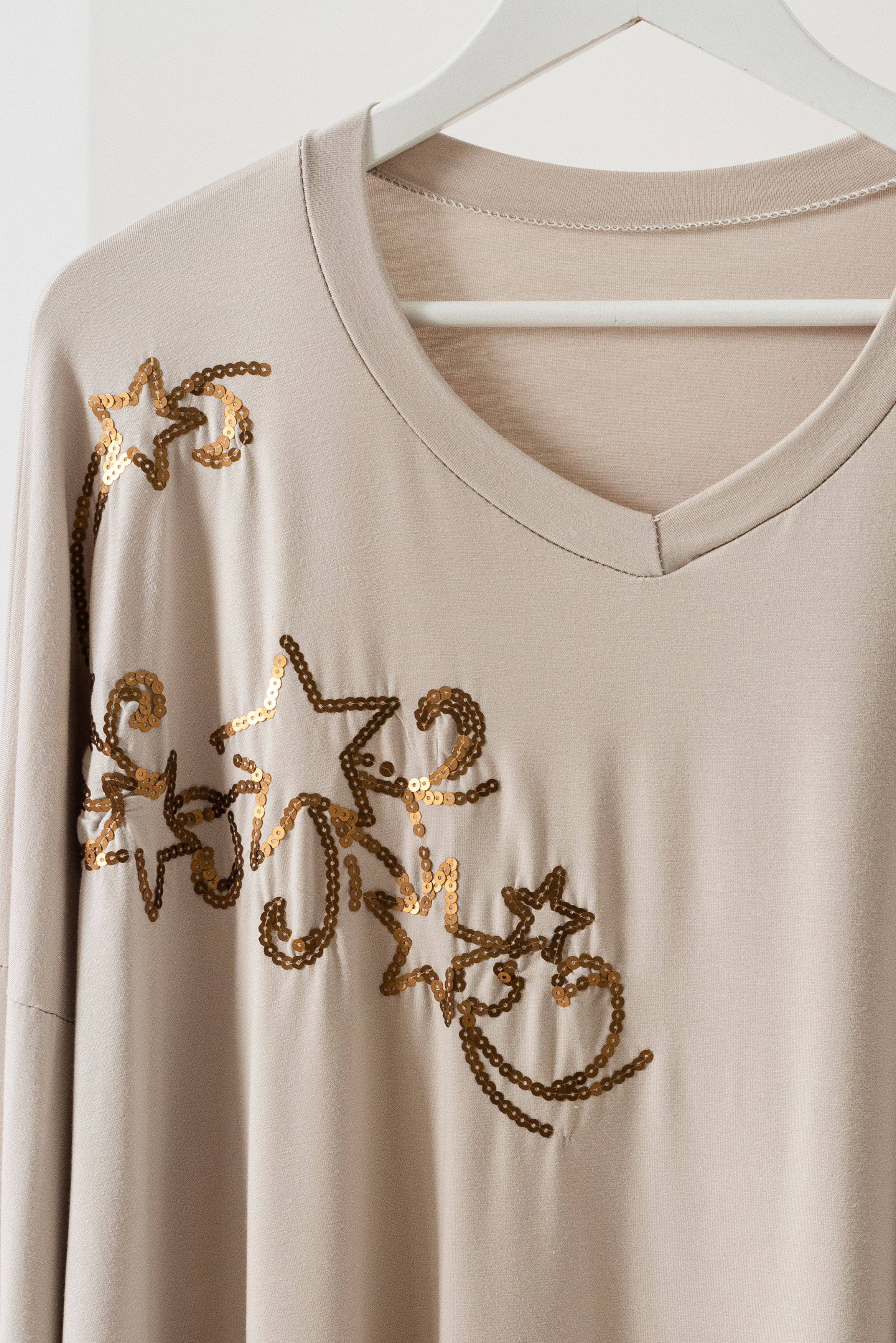 Remeron bordado de lentejuelas EUGENIA