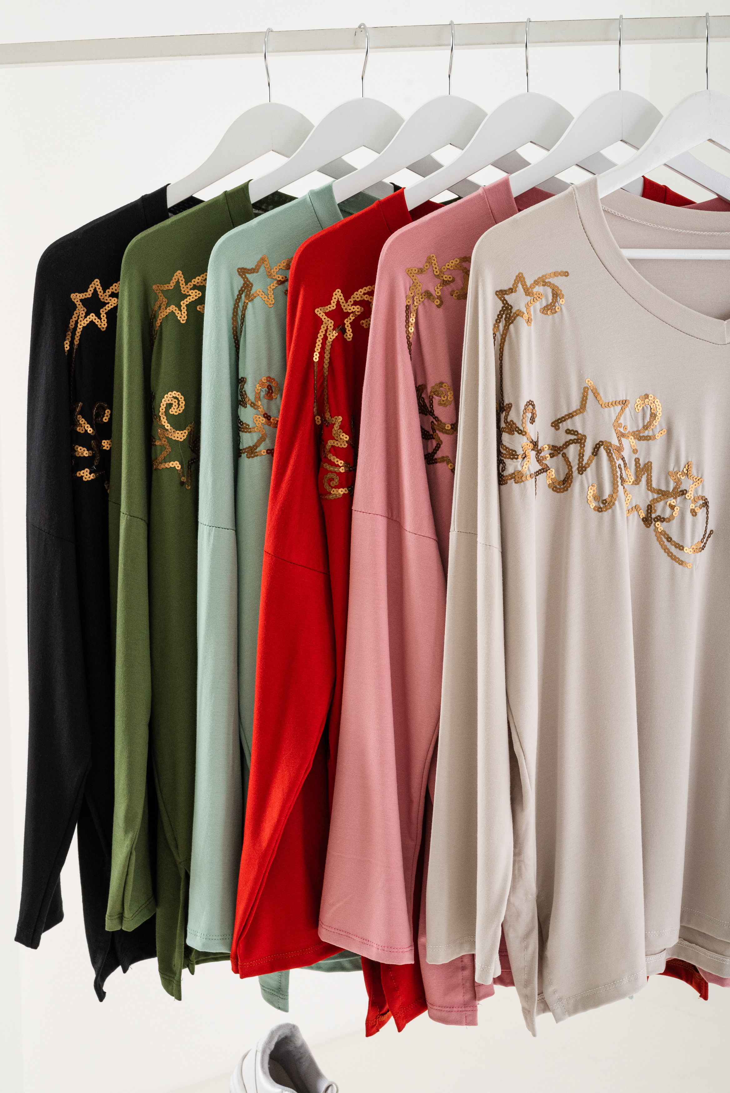 Remeron bordado de lentejuelas EUGENIA