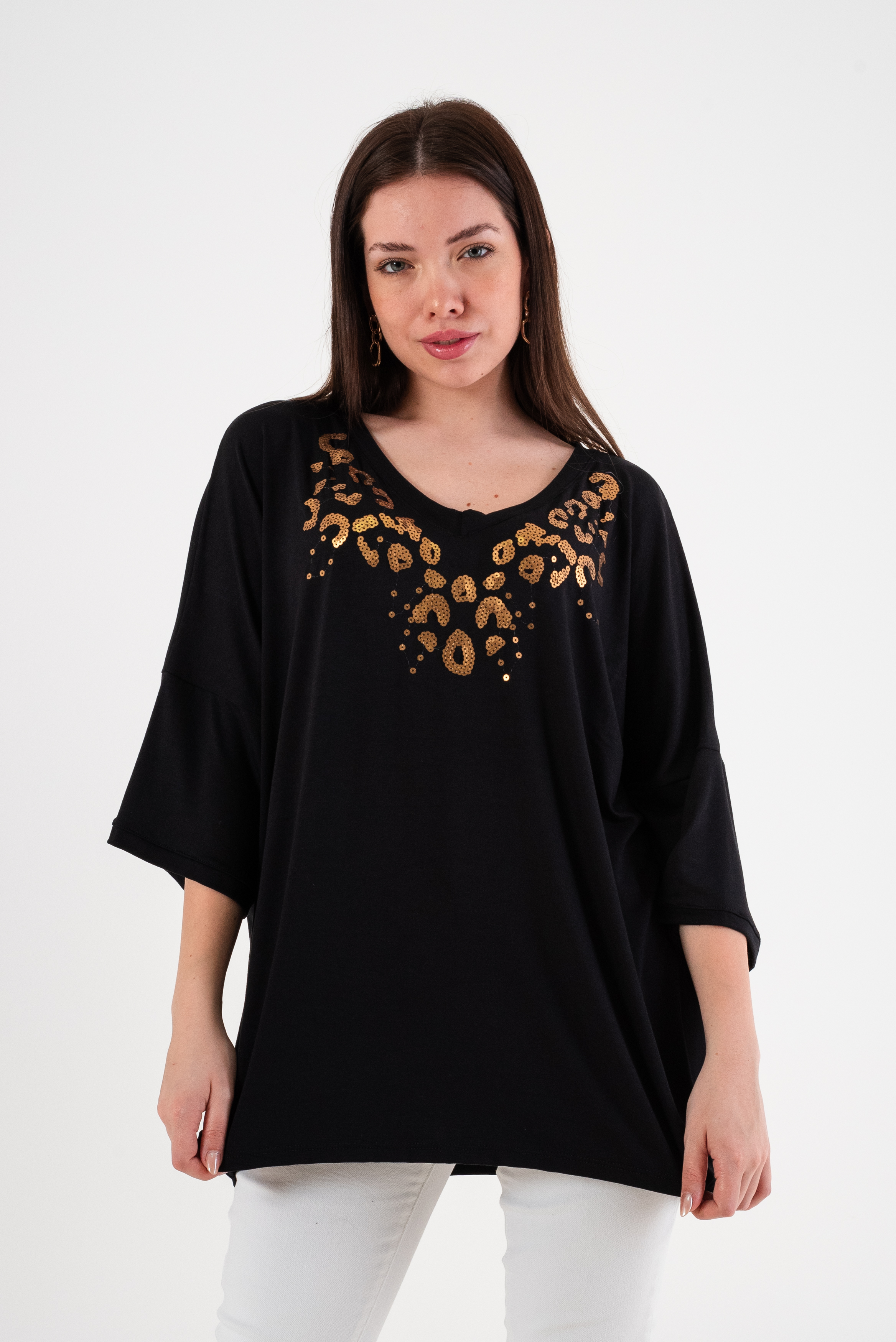Remeron bordado de lentejuelas MIA
