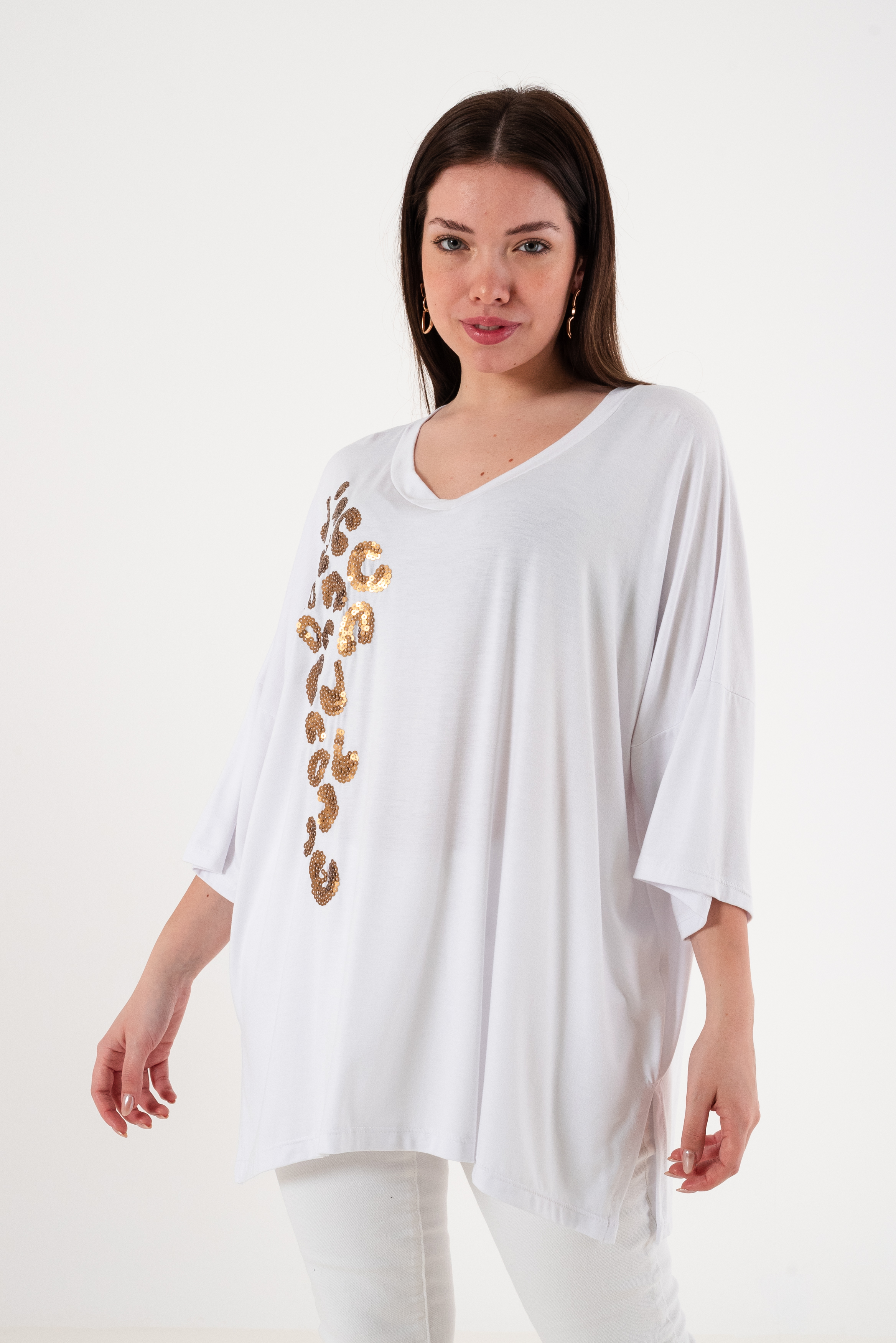 Remeron bordado de lentejuelas JADE