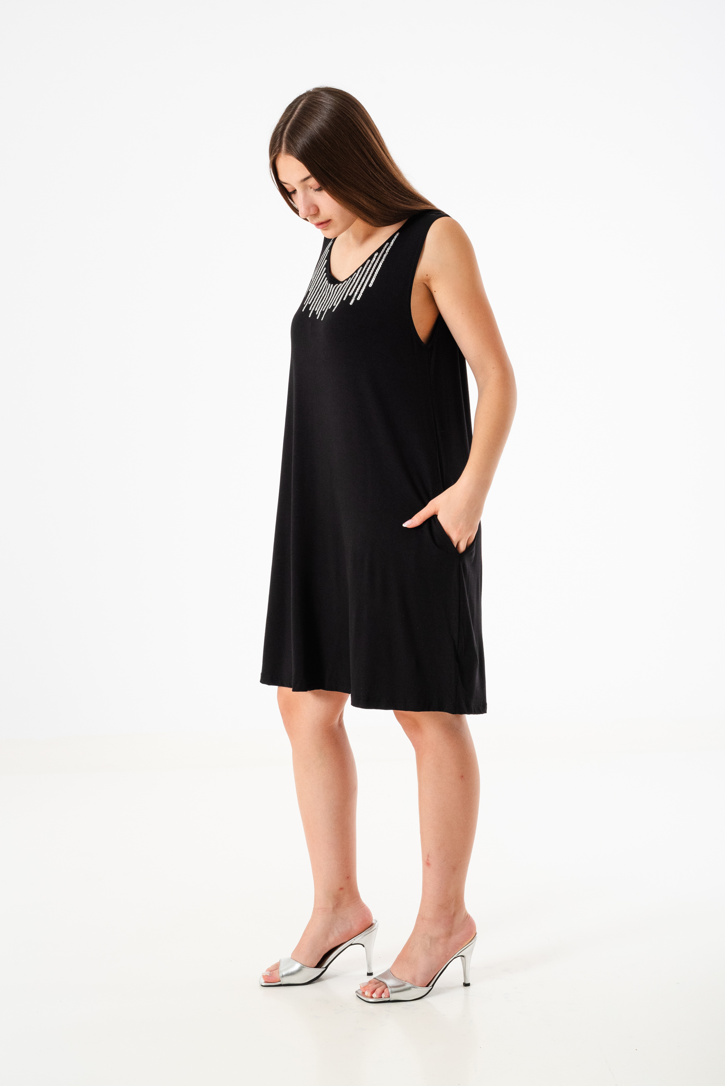 Vestido lentejuelas GLITTER