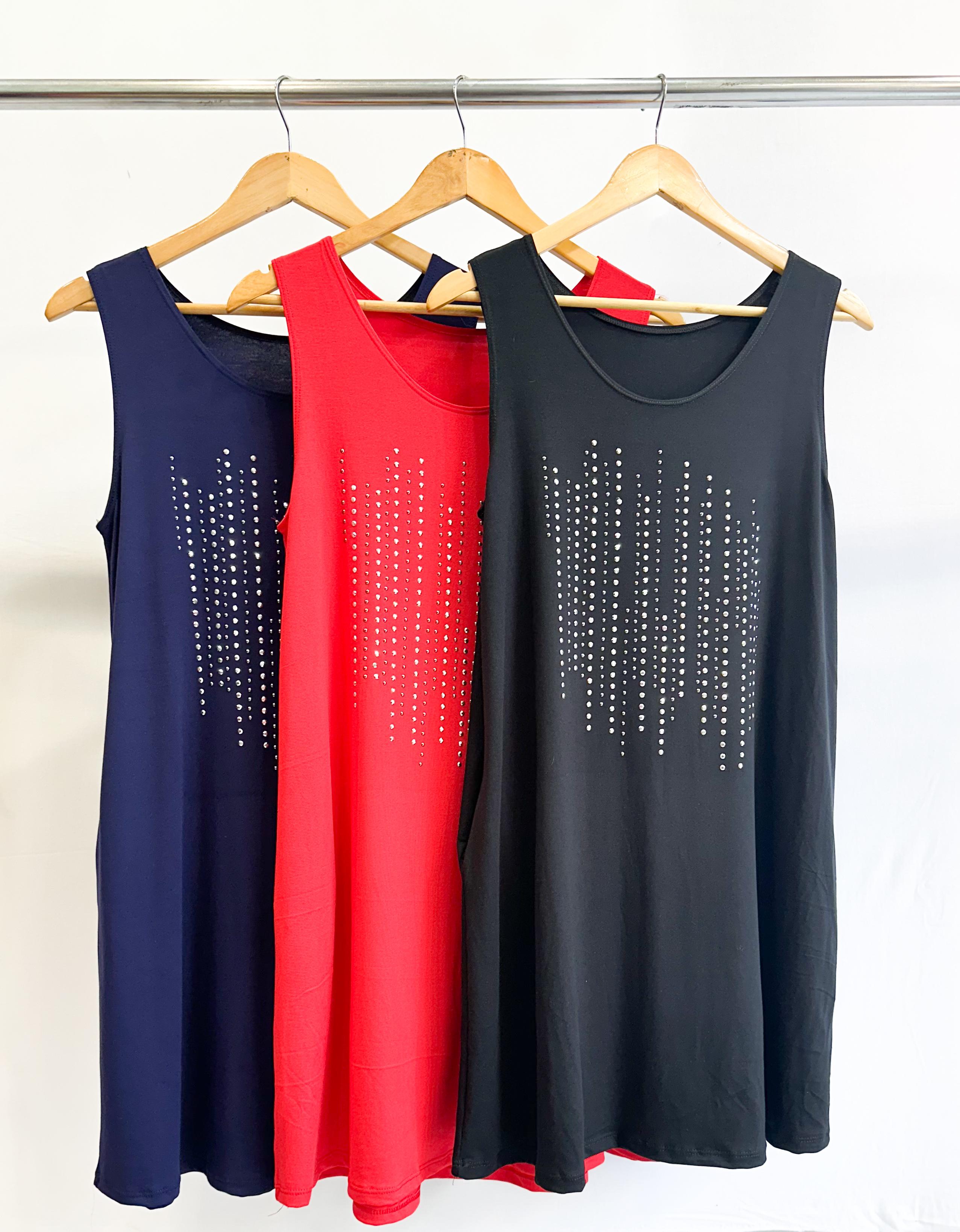 Vestido tachas HAZEL