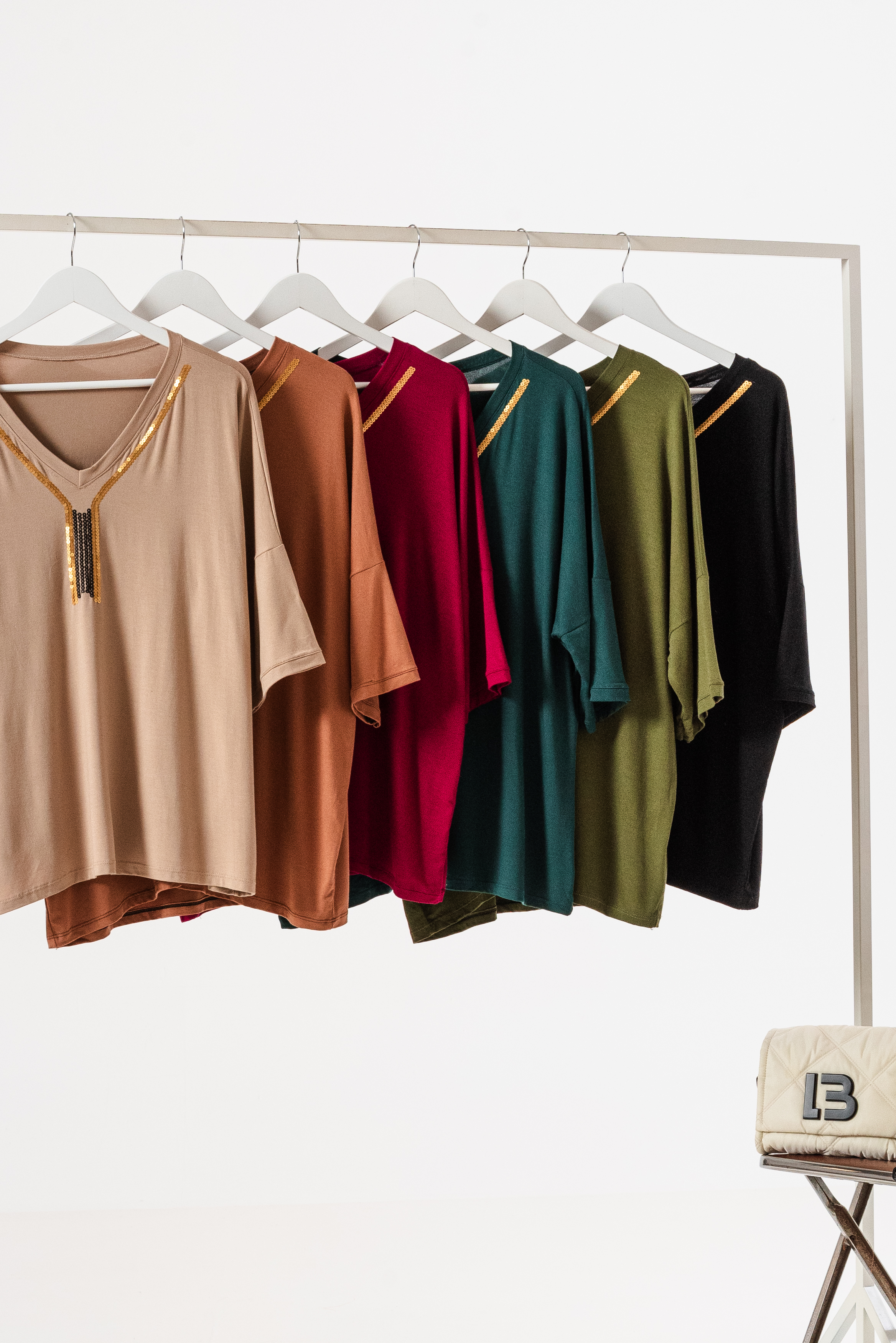 Remeron bordado de lentejuelas NOVA