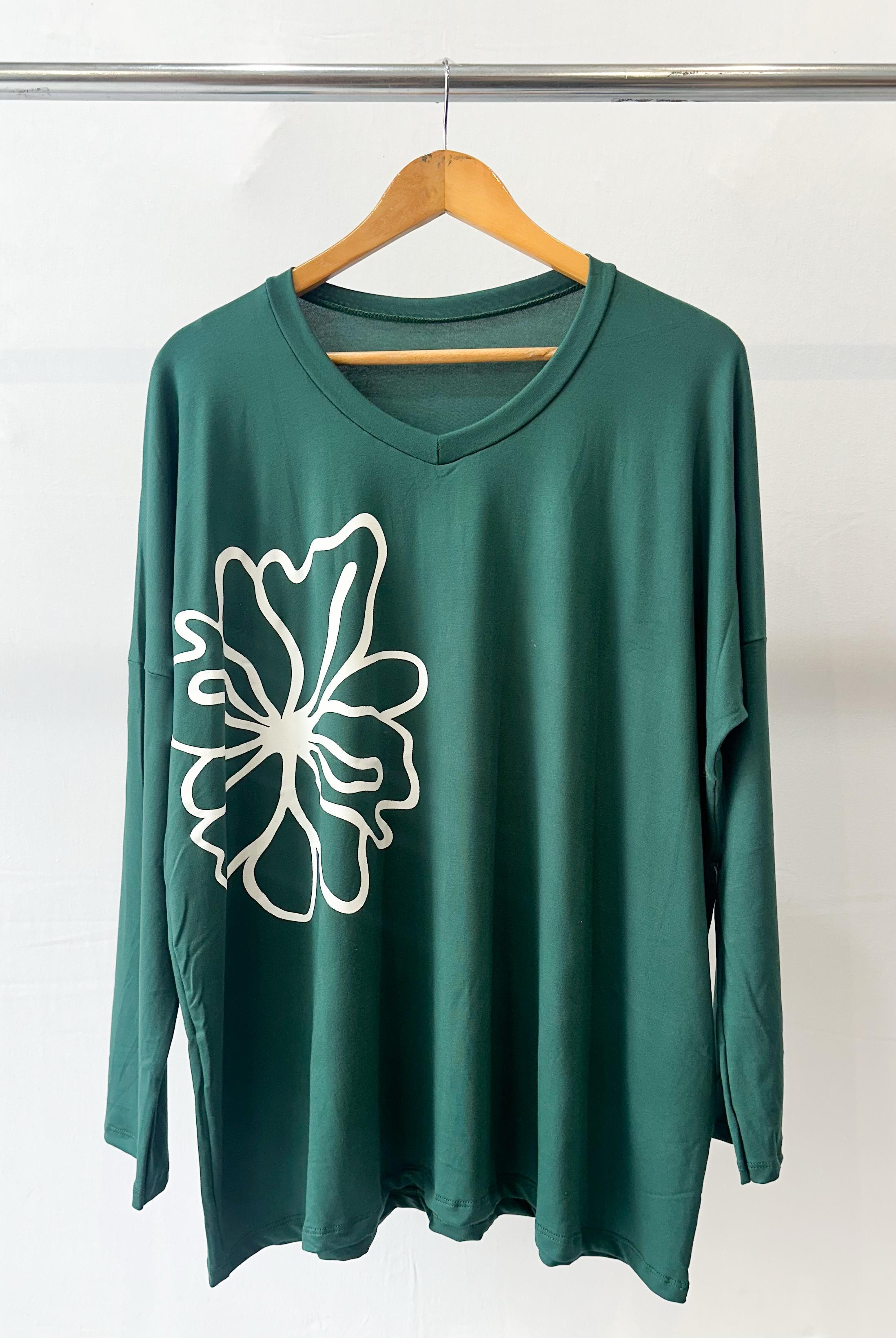 Remeron manga larga estampado GINA