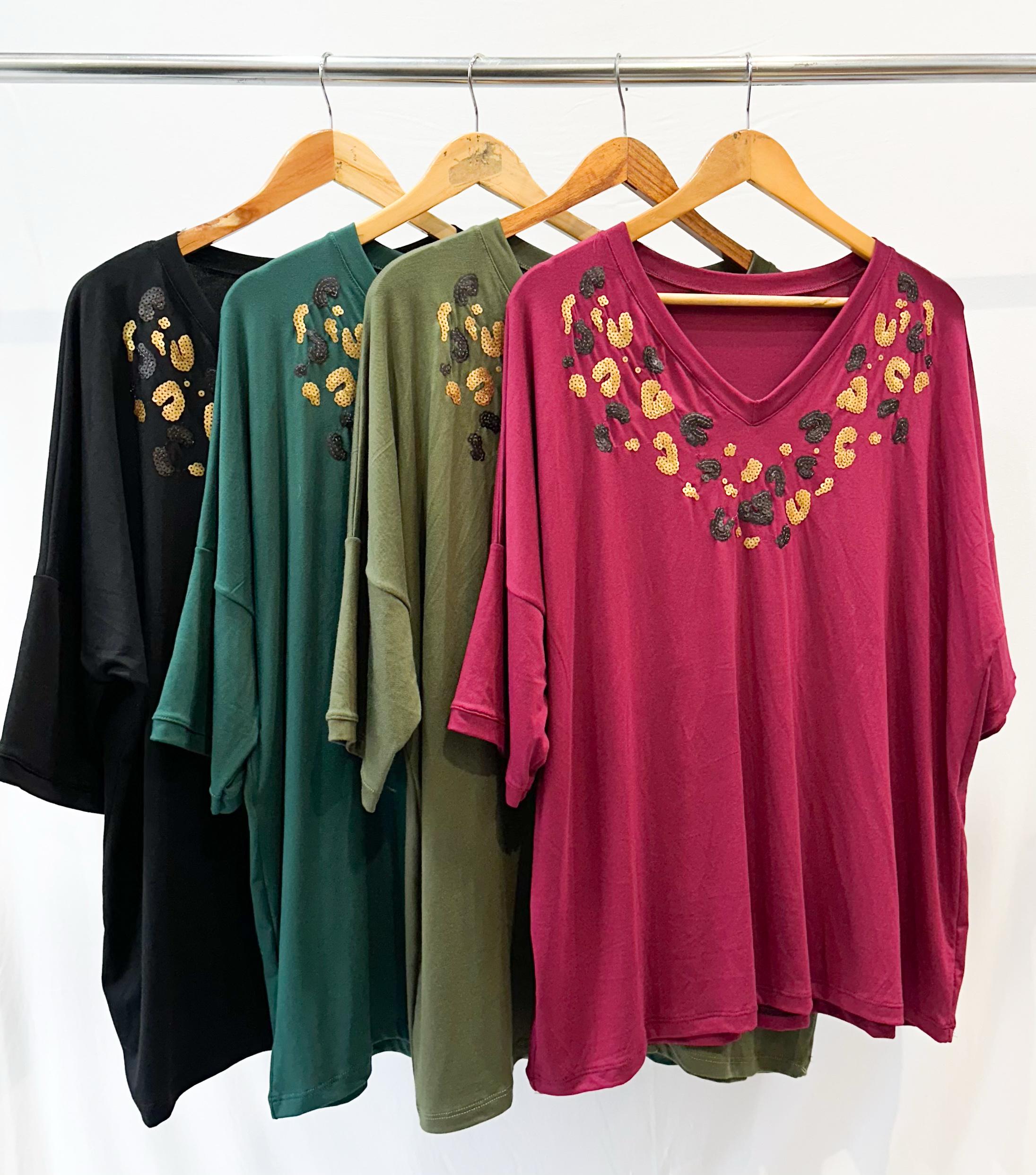 Remeron bordado de lentejuelas NATALIE