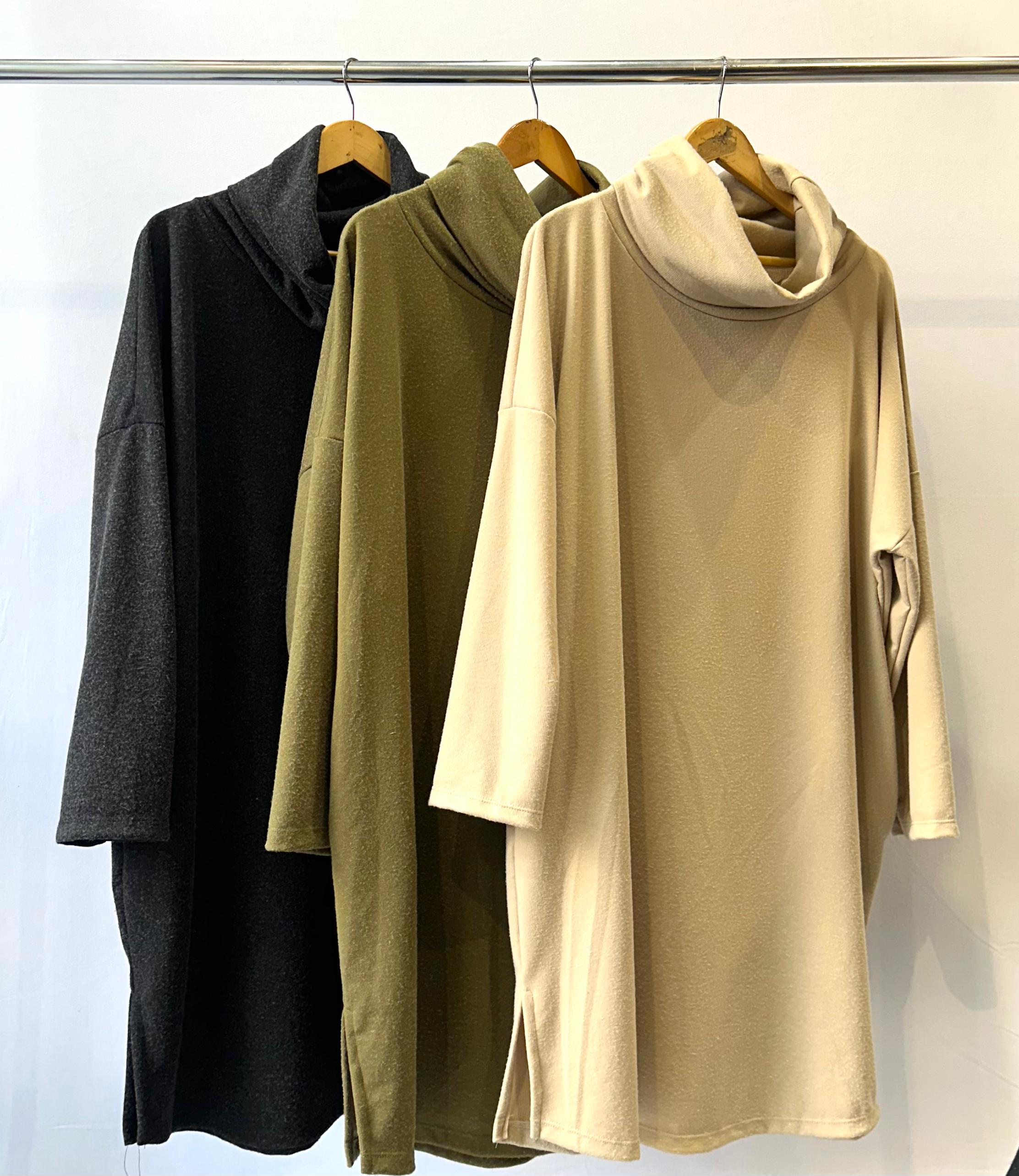 Remeron vestido vintage frizado jaspeado DANI