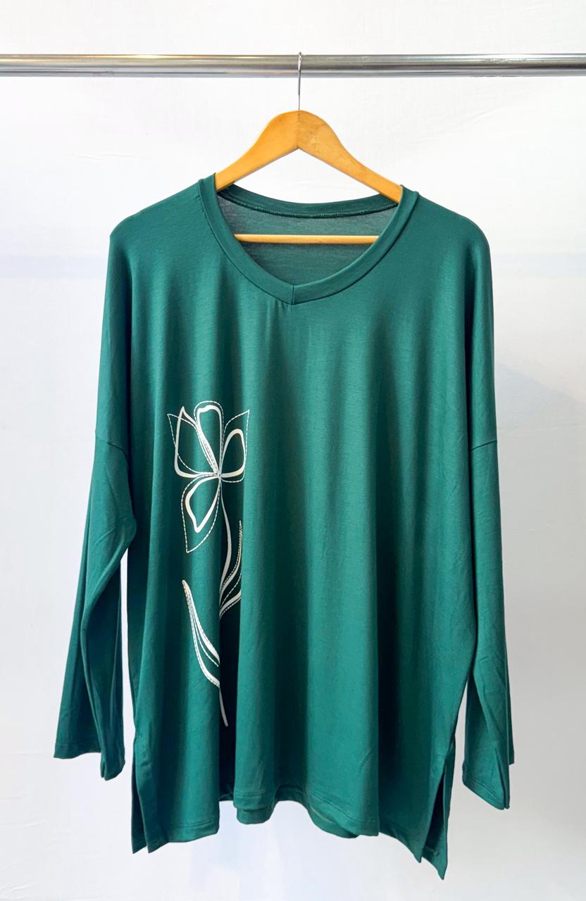 Remeron manga larga estampa CLAUDINE