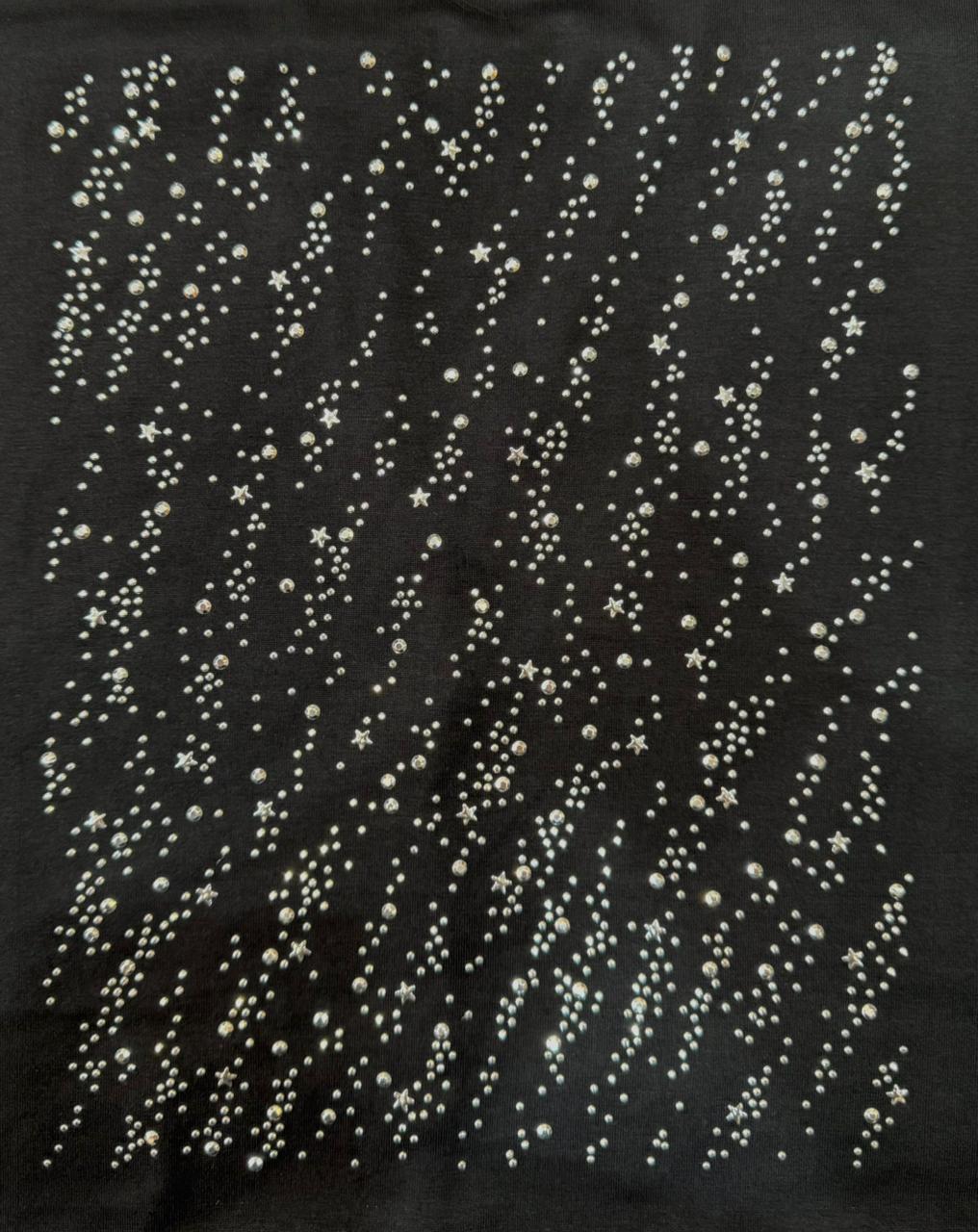 Vestido tachas espalda V KEIRA