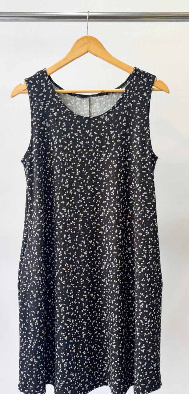 Vestido morley estampado KARINA