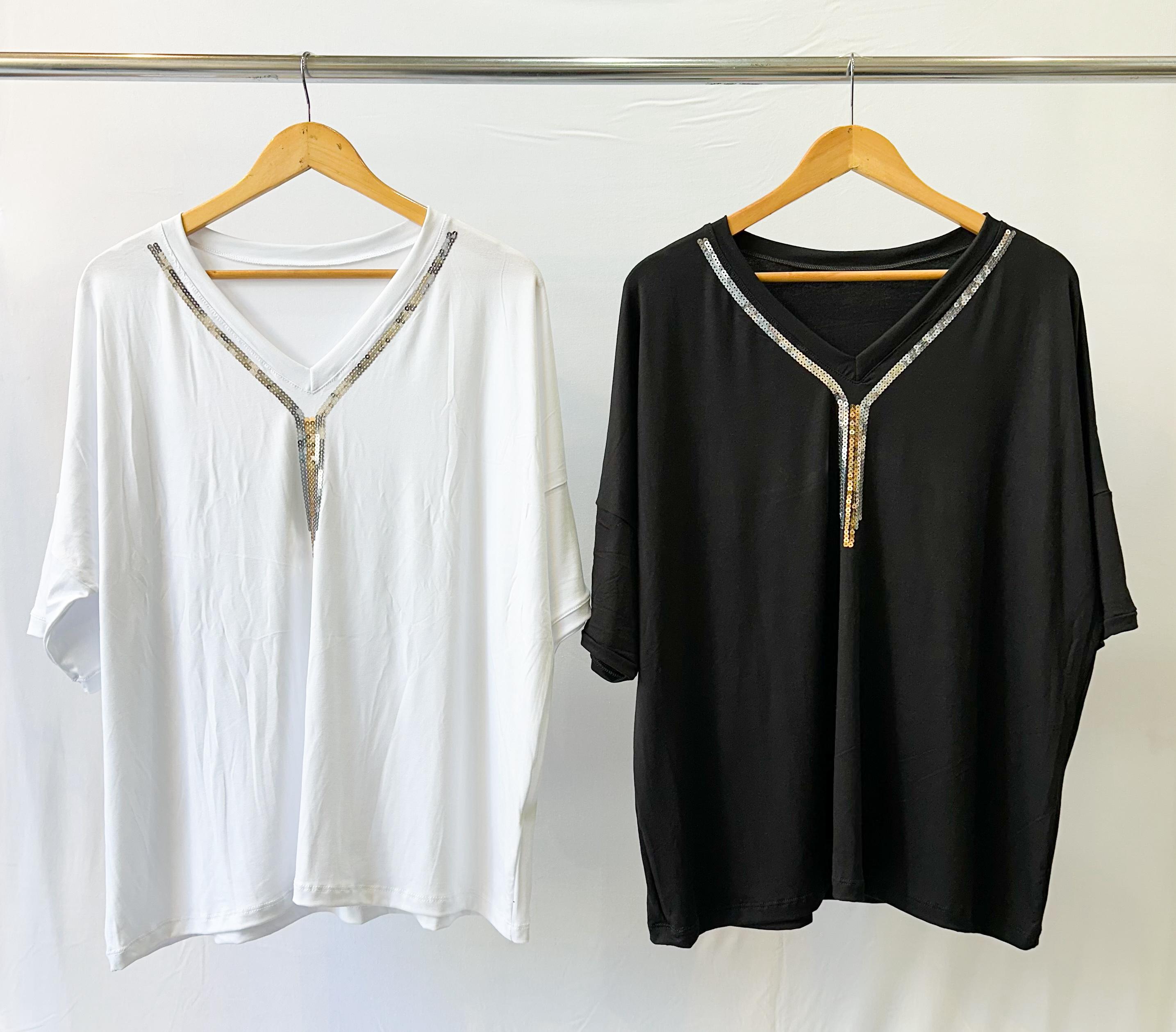 Remeron bordado de lentejuelas ANDREA