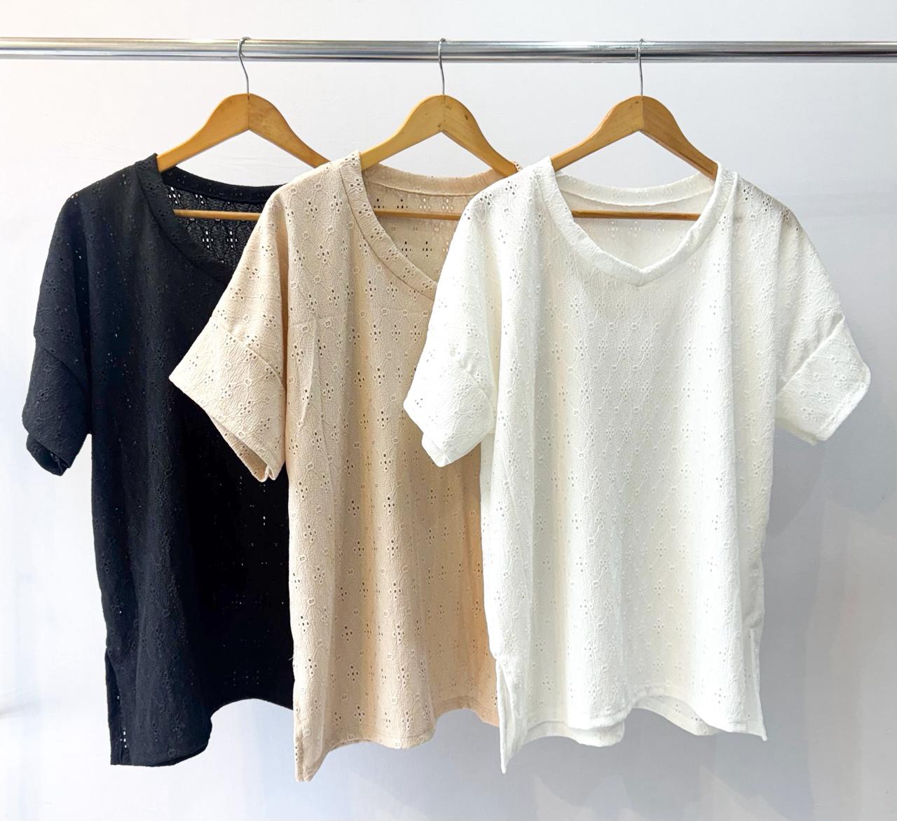 Remeron liso crochet MELODIE