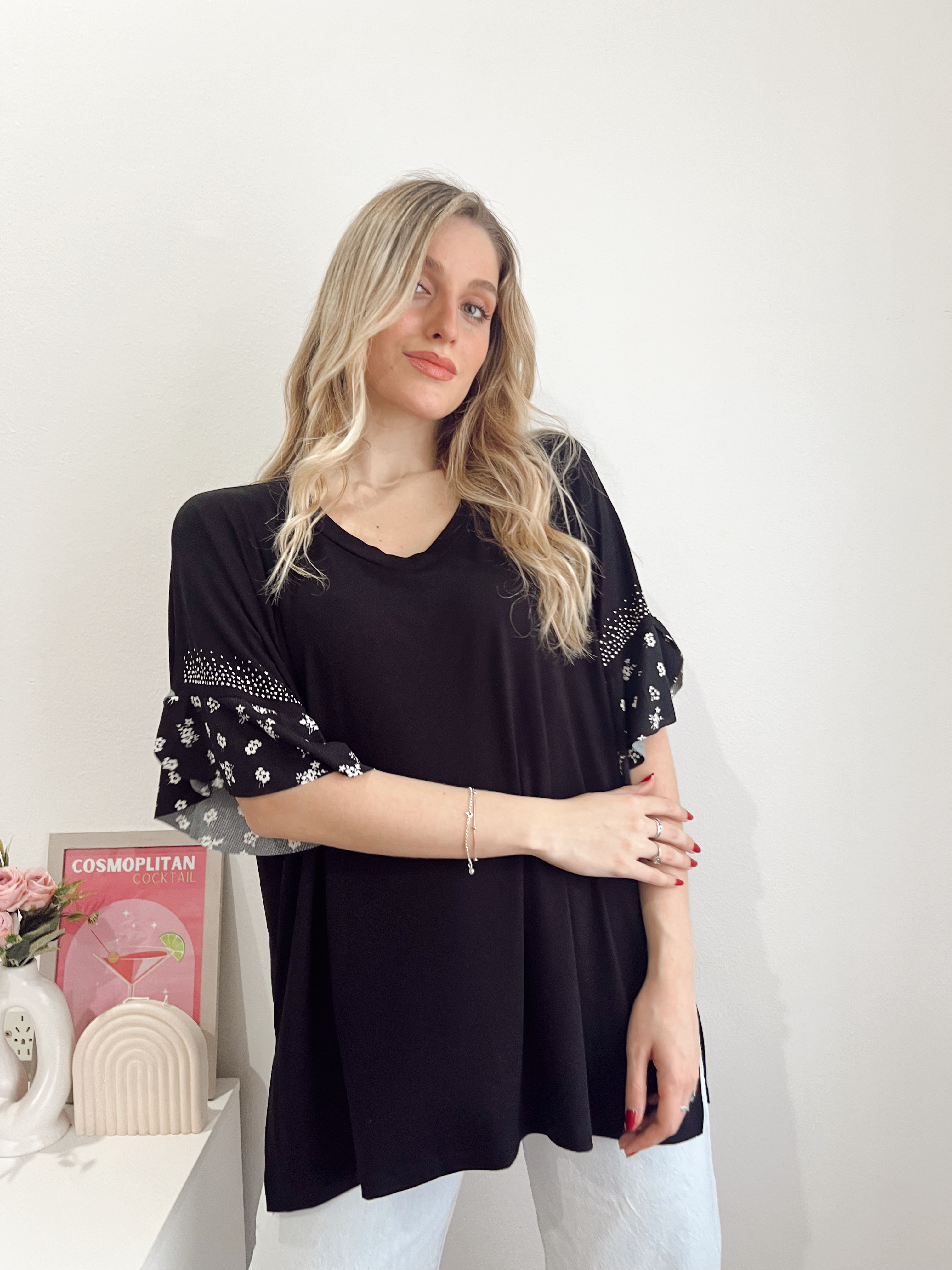 Remeron manga combi y tachas Hot Fix COLETTE
