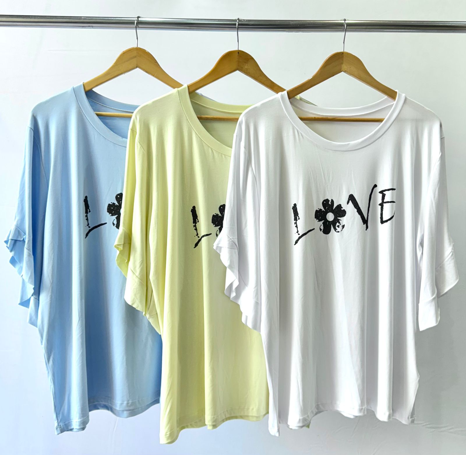 Remeron estampa brillos LOVE