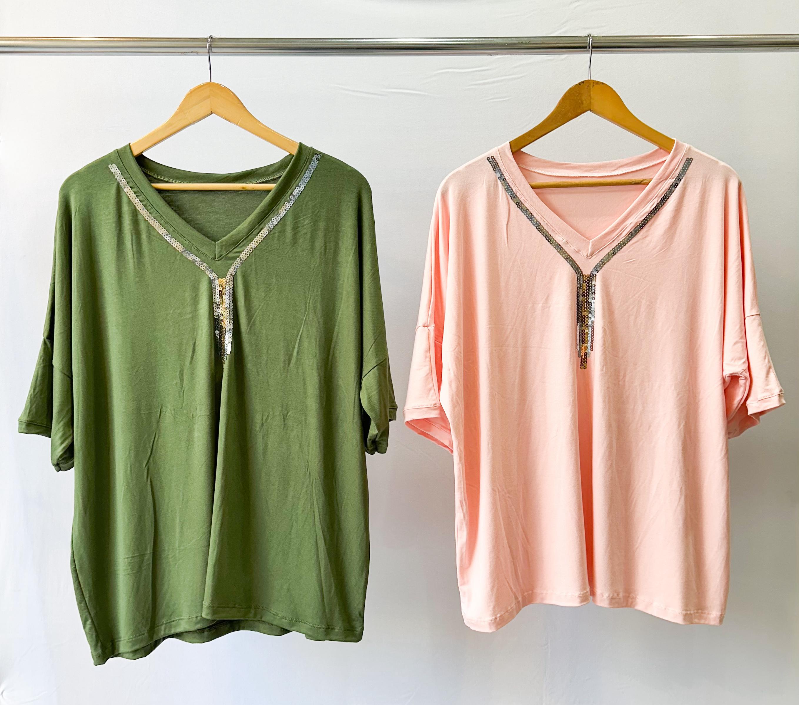 Remeron bordado de lentejuelas ANDREA