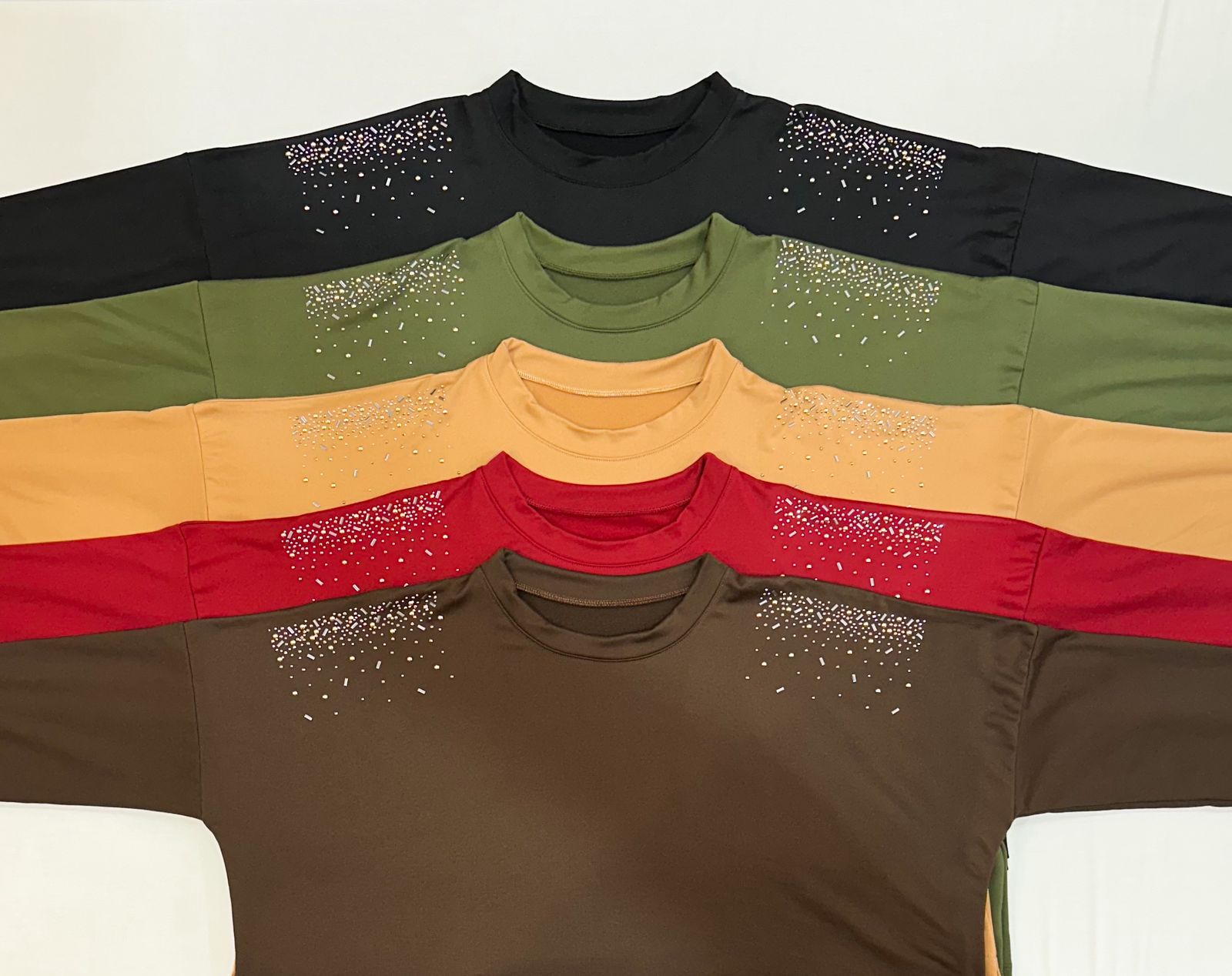 Buzo tachas viscosa frizado MIRELLE