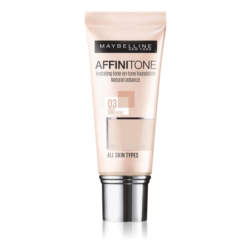 Maybelline Affinitone Foundation - makiažo pagrindas